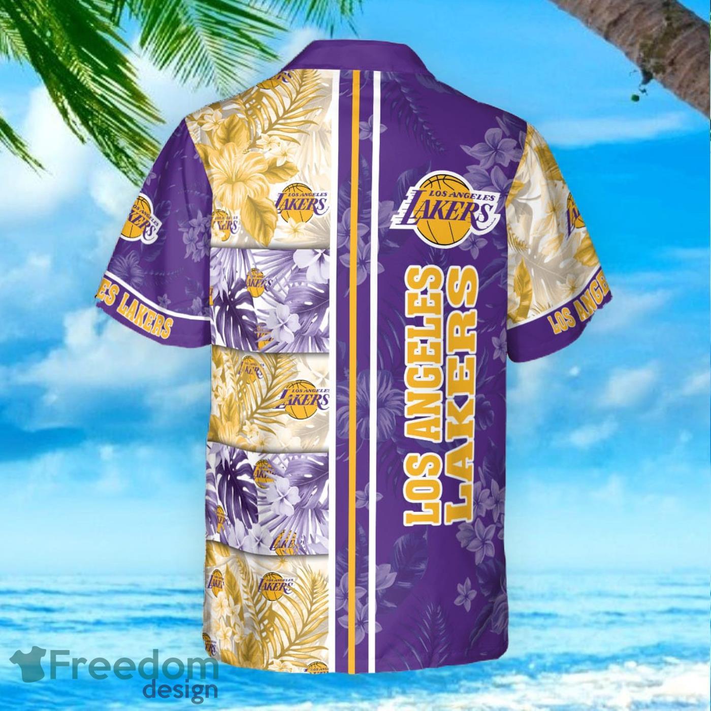 Los Angeles Lakers NBA Fans Gift Hawaiian Shirt - Freedomdesign