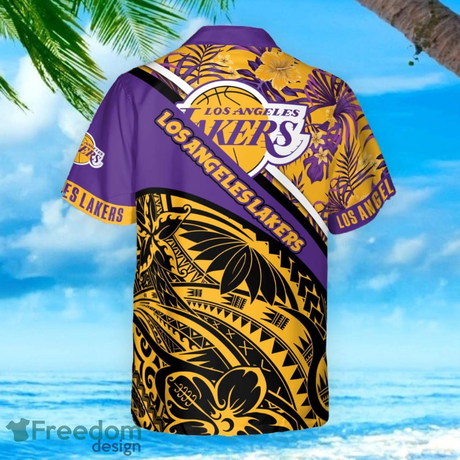 Los Angeles Lakers NBA Fans Gift Hawaiian Shirt - Freedomdesign