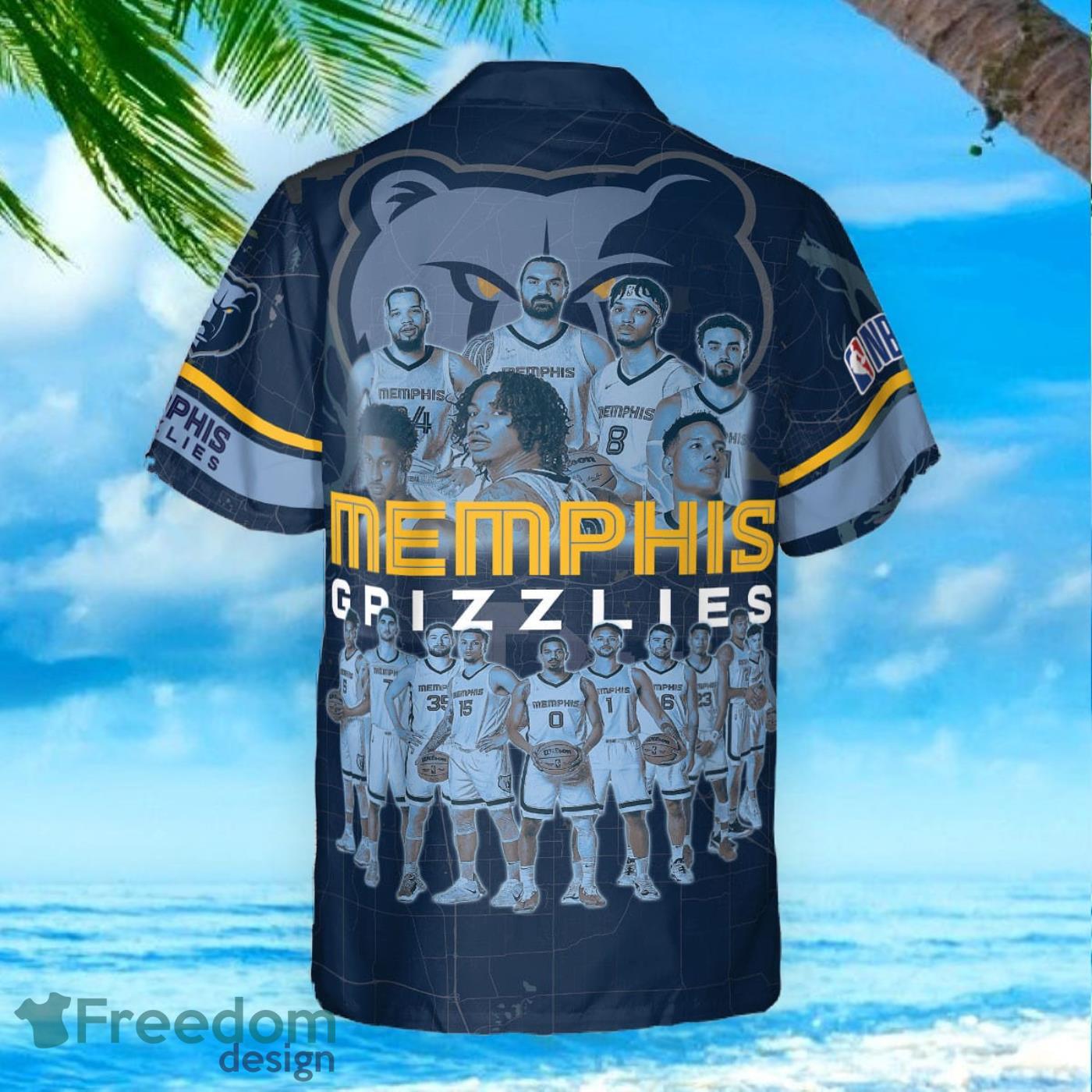 Memphis Grizzlies Summer Hawaiian Shirt For Men And Women Gift