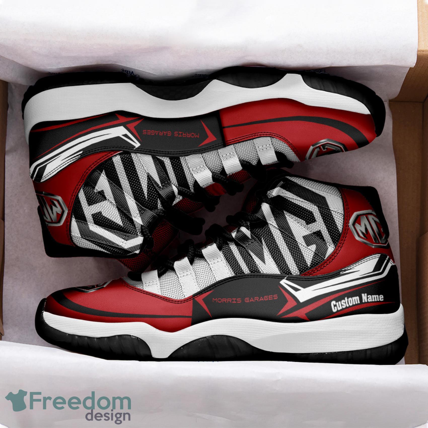 Mg Cars Custom Name Any Logo Or Air Jordan 11 Shoes Gift For Fans image Mg Cars Custom Name Any Logo Or Air Jordan 11 Shoes Gift For Fans Product Photo 3
