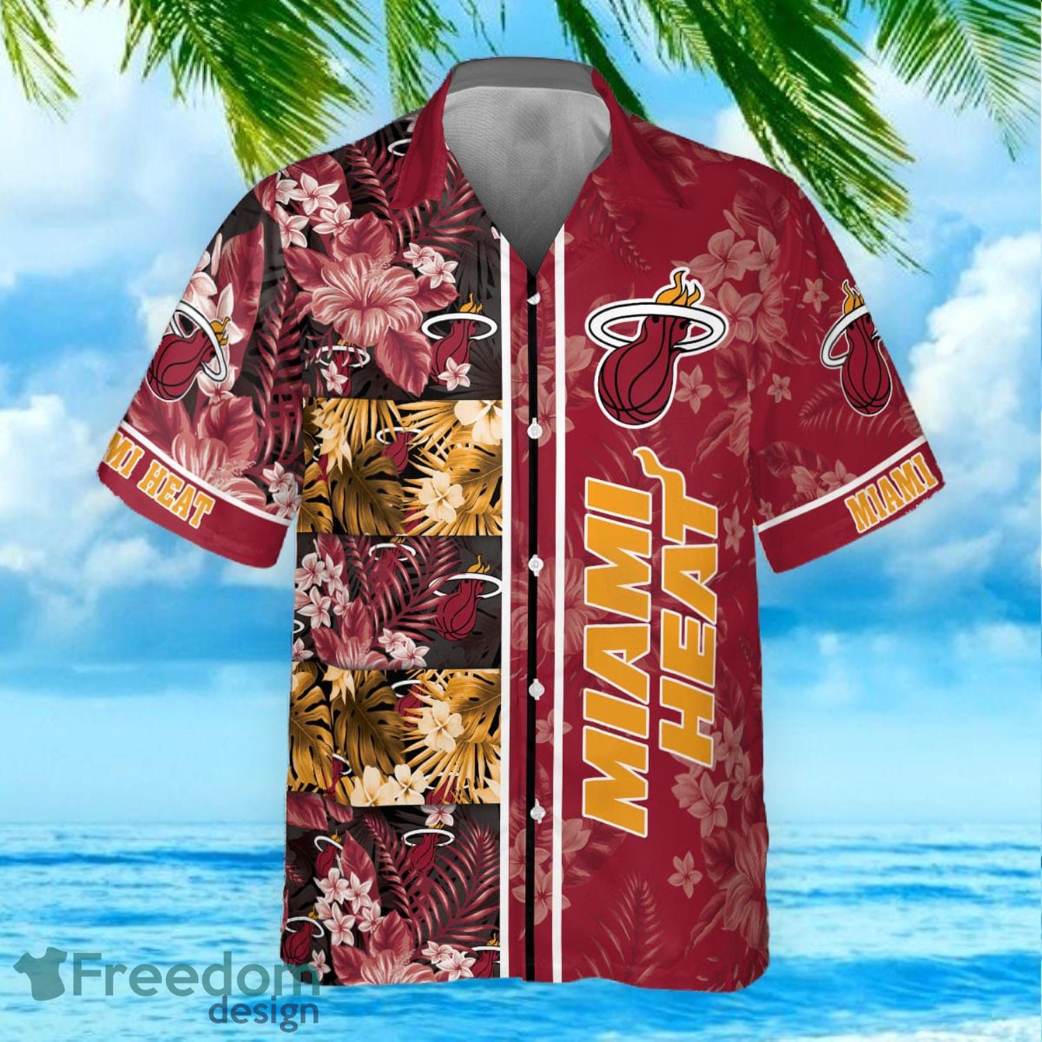 Miami Heat National Basketball Association 2023 Aop Hawaiian Shirt
