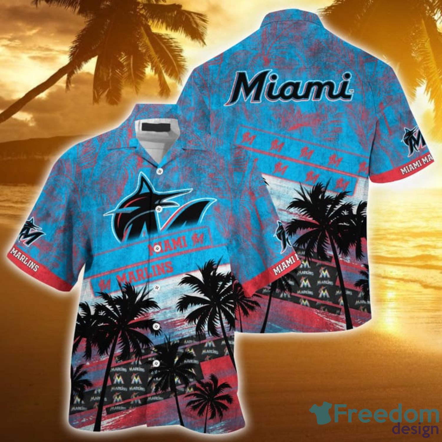 Best Selling Product] Atlanta Braves MLB Palm Tree Pattern All Over Print Hawaiian  Shirt