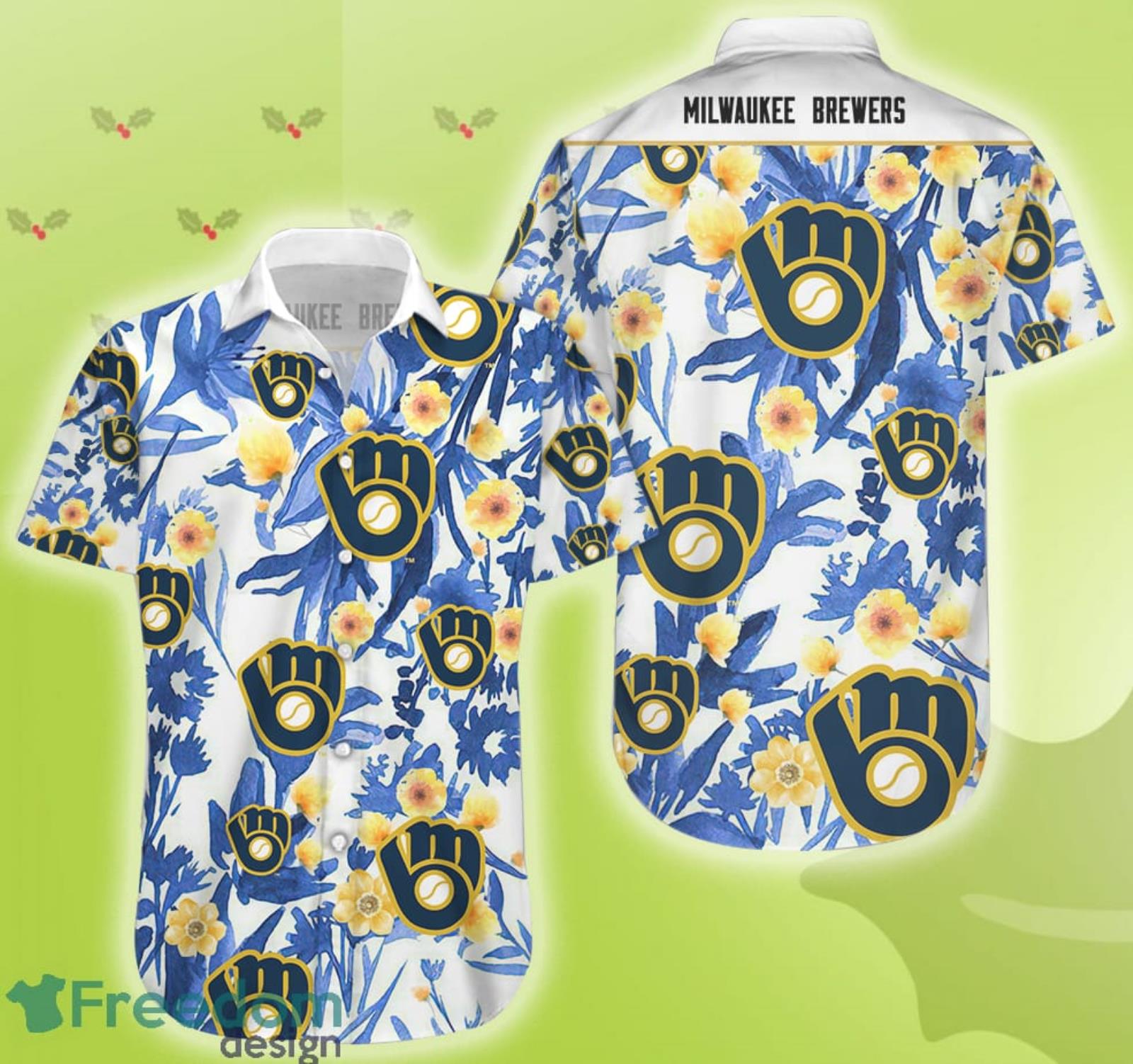 Milwaukee Brewers MLB Hawaiian Shirt Star Pattern Best Trend Summer Gift