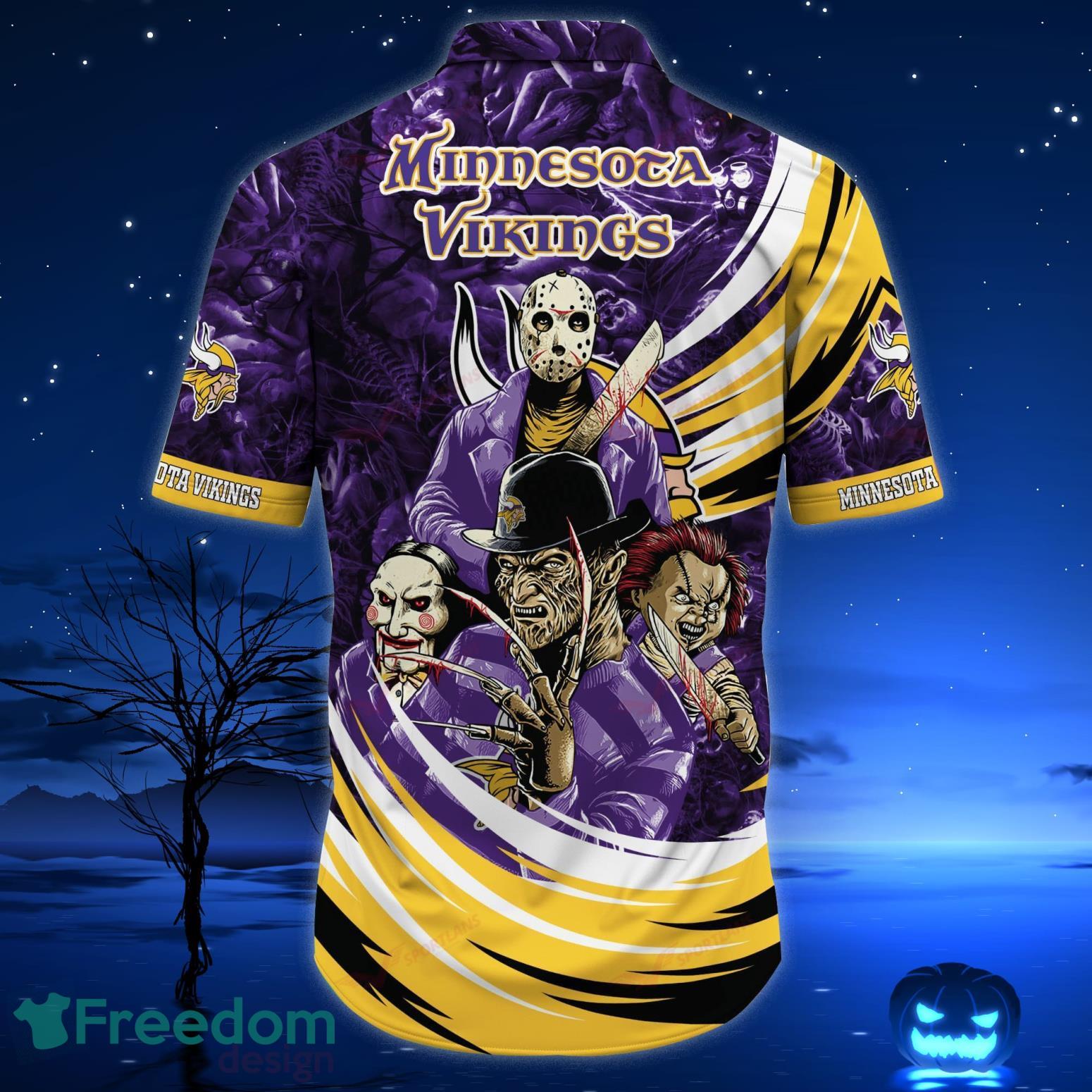 Minnesota Vikings NFL T-Shirt Hoodie Sweatshirt All Over Print 3D Shirt -  Freedomdesign