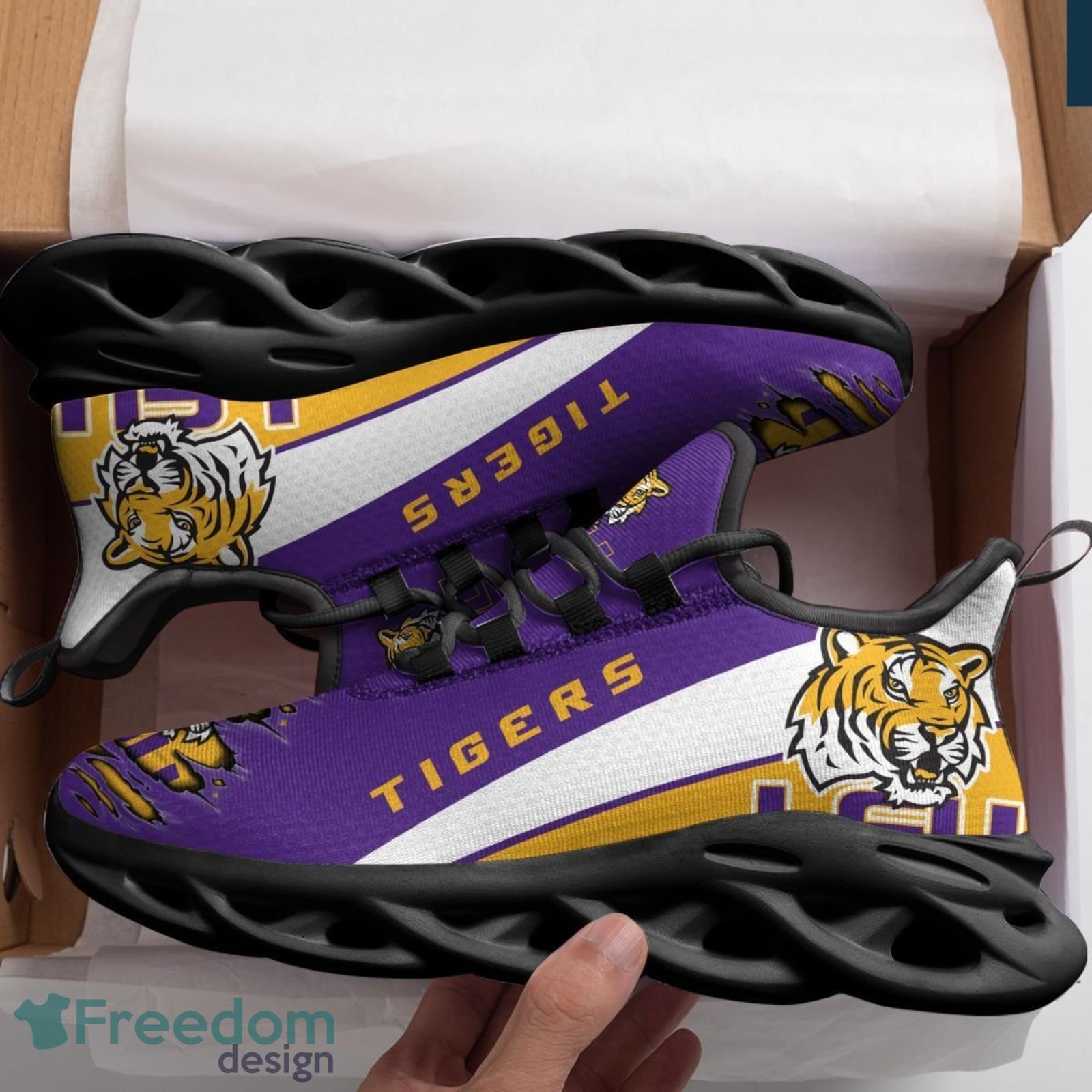 LSU Tigers BaseBall Jersey Custom Number And Name - Freedomdesign