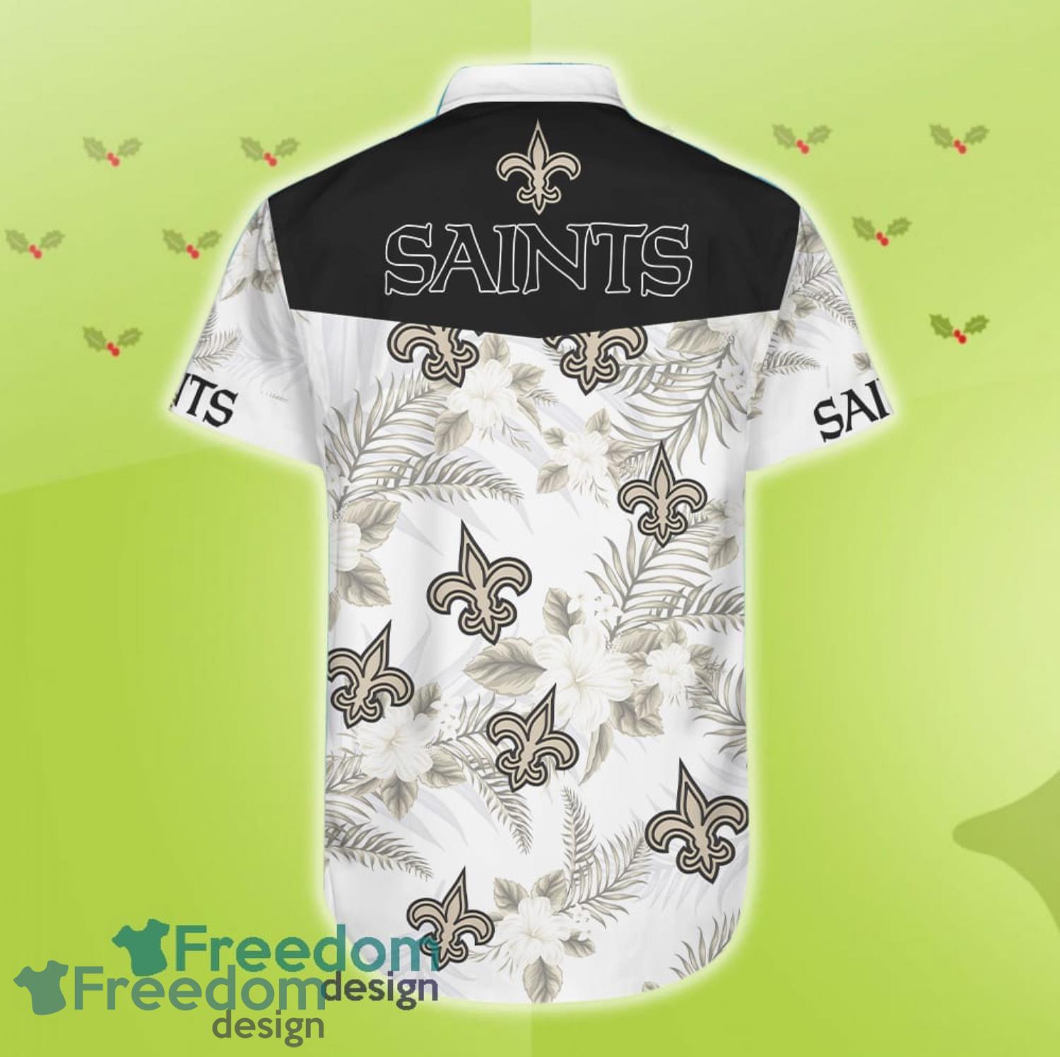 New Orleans Saints NFL Flower Hawaiian Shirt Gift For Men Women Fans -  Freedomdesign