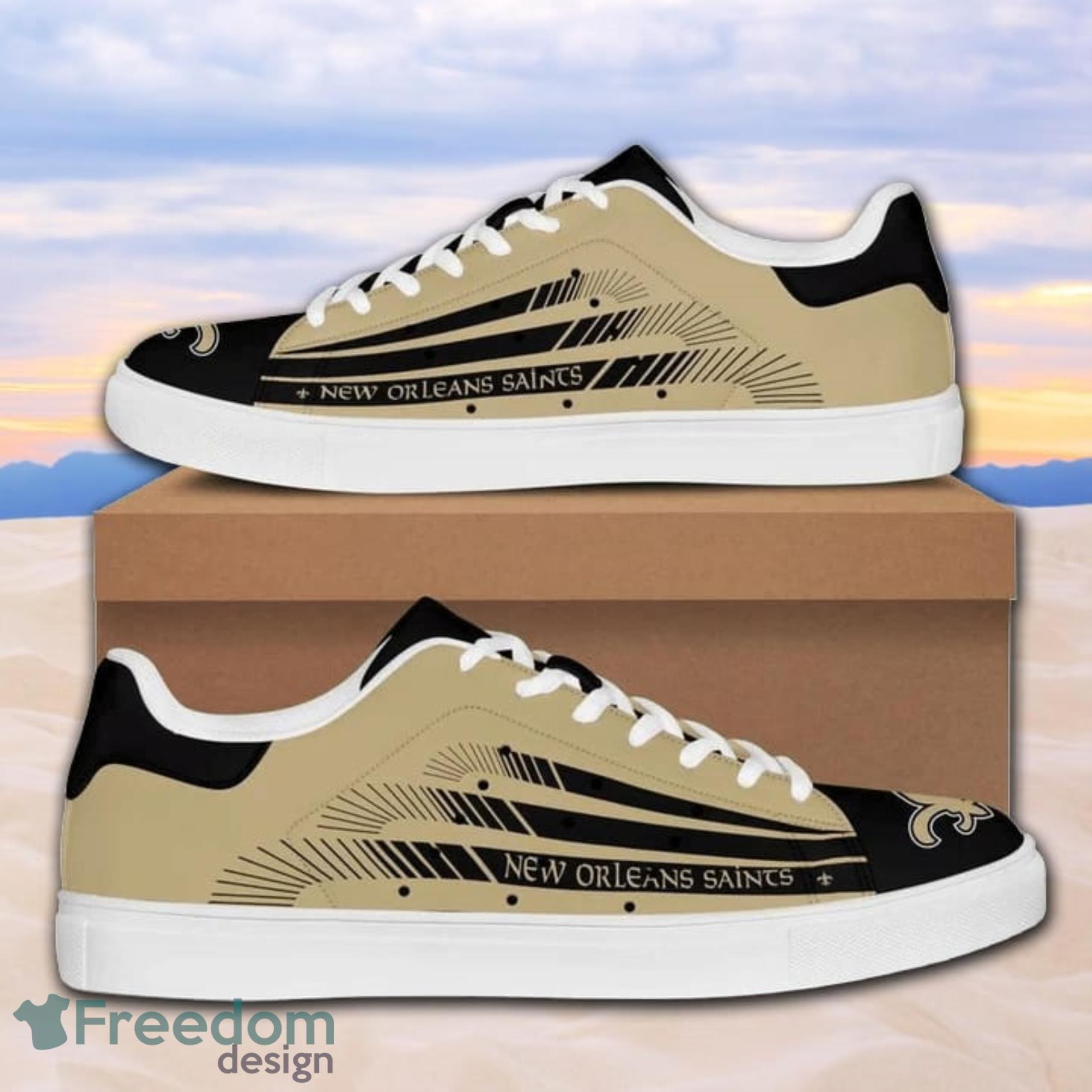 New Orleans Saints Nfl Team Football Skate Shoes For Men And Women