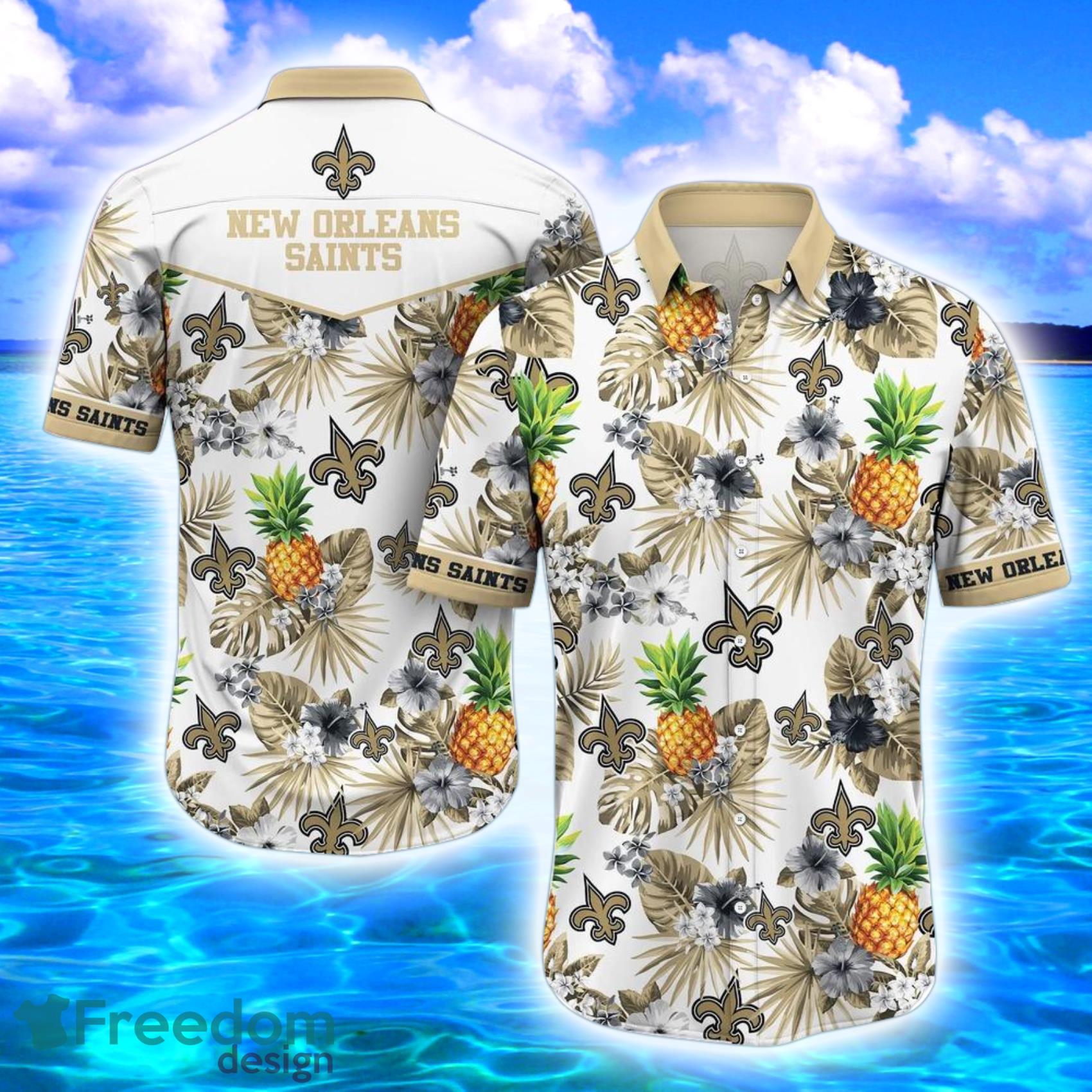 New Orleans Saints Mickey NFL New Design Graphic 2023 Hawaiian Shirt