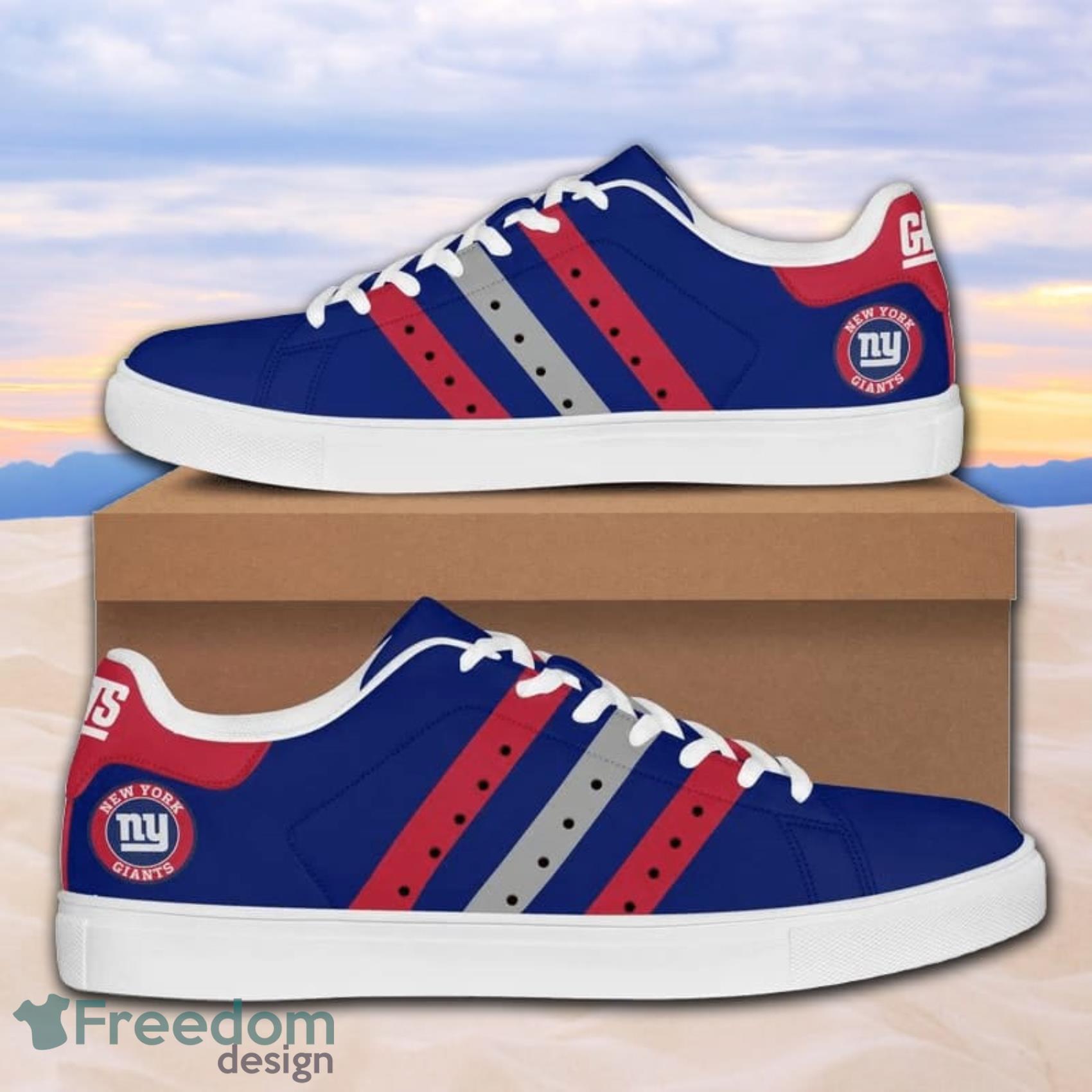 NFL New York Giants Low Top Skate Shoes