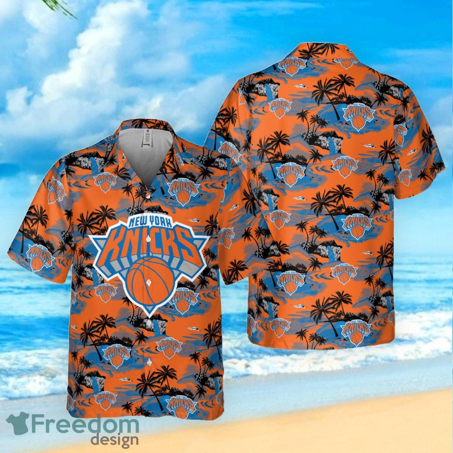 Tropical Style New York Knicks National Basketball Association 2023 Summer  Gift Aloha Hawaiian Shirt - Freedomdesign