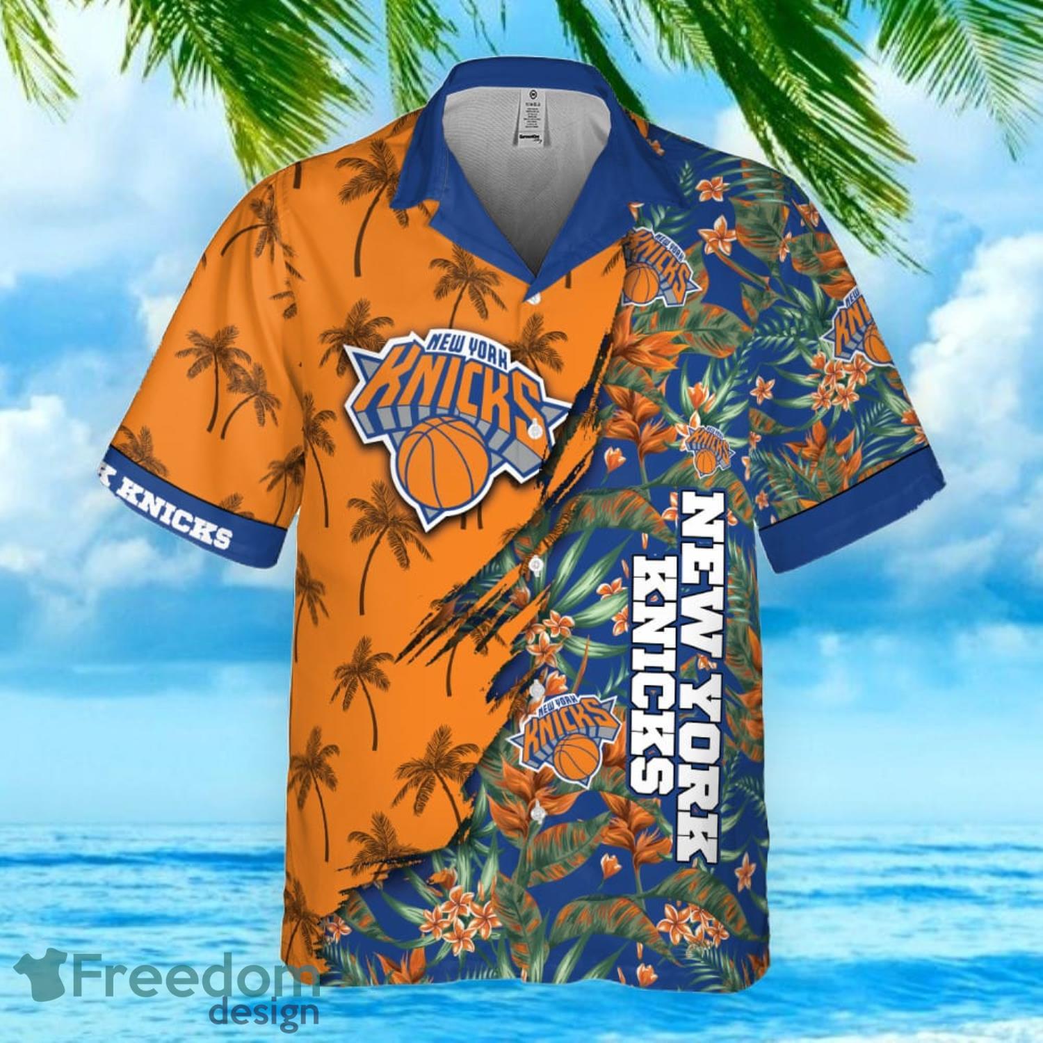 Tropical Style New York Knicks National Basketball Association 2023 Summer  Gift Aloha Hawaiian Shirt - Freedomdesign