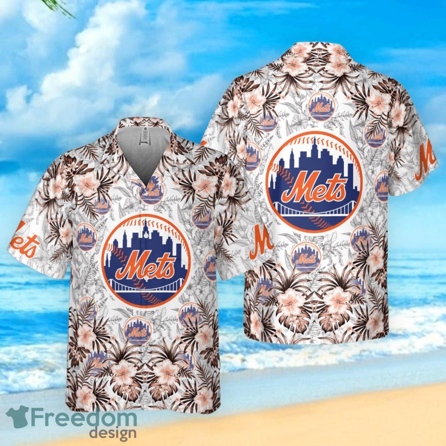 Newyork Mets Lover Major League Baseball Aloha Hawaiian Shirt