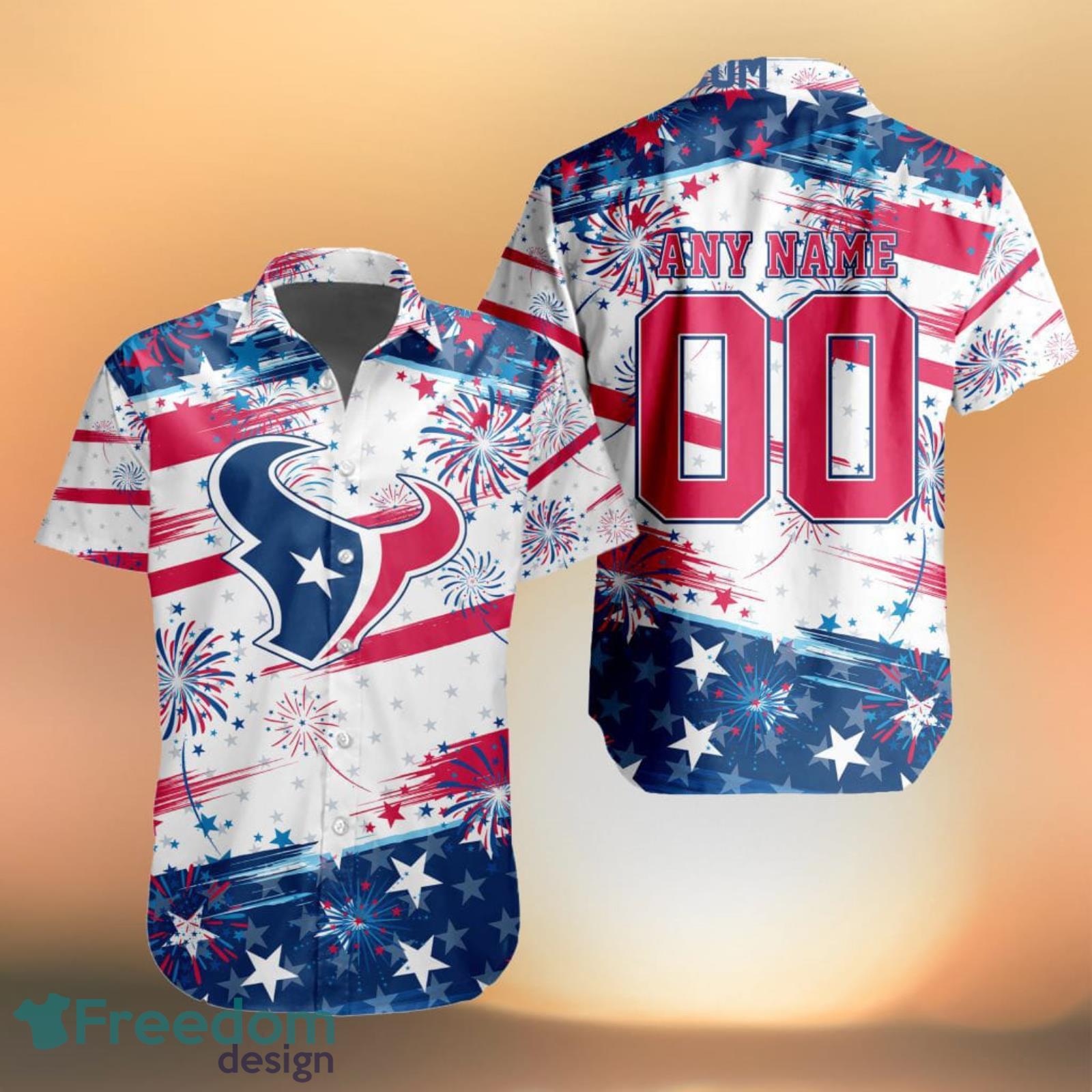 American Flag Skull Baseball Jersey Shirt 4th Of July Independence