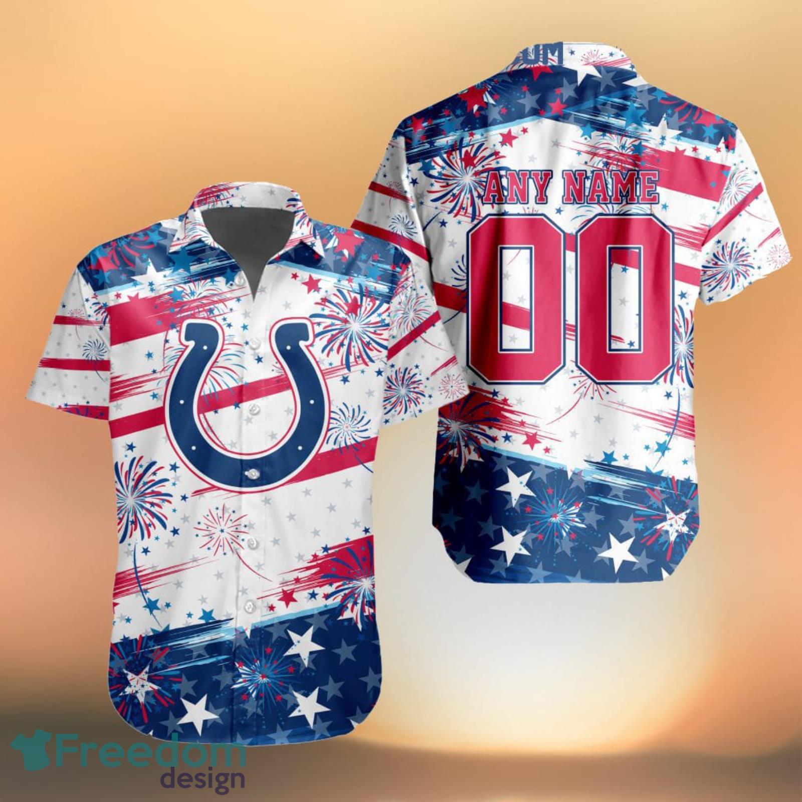 Indianapolis Colts NFL Hawaiian Shirt 4th Of July Independence Day Best  Gift For Men And Women Fans - Freedomdesign