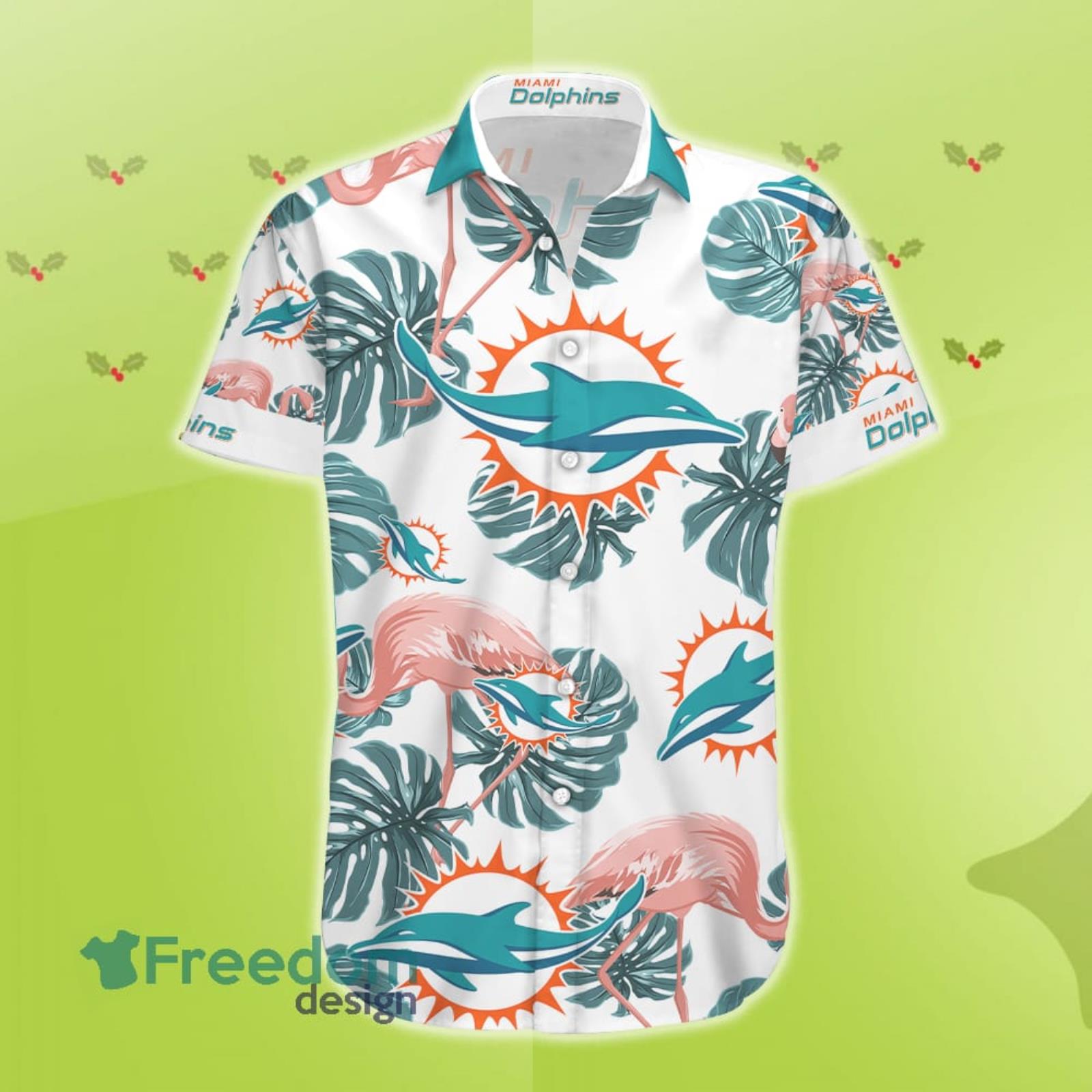 Miami Dolphins NFL Polynesian Tattoo Hawaiian Shirt Summer Gift For Fans