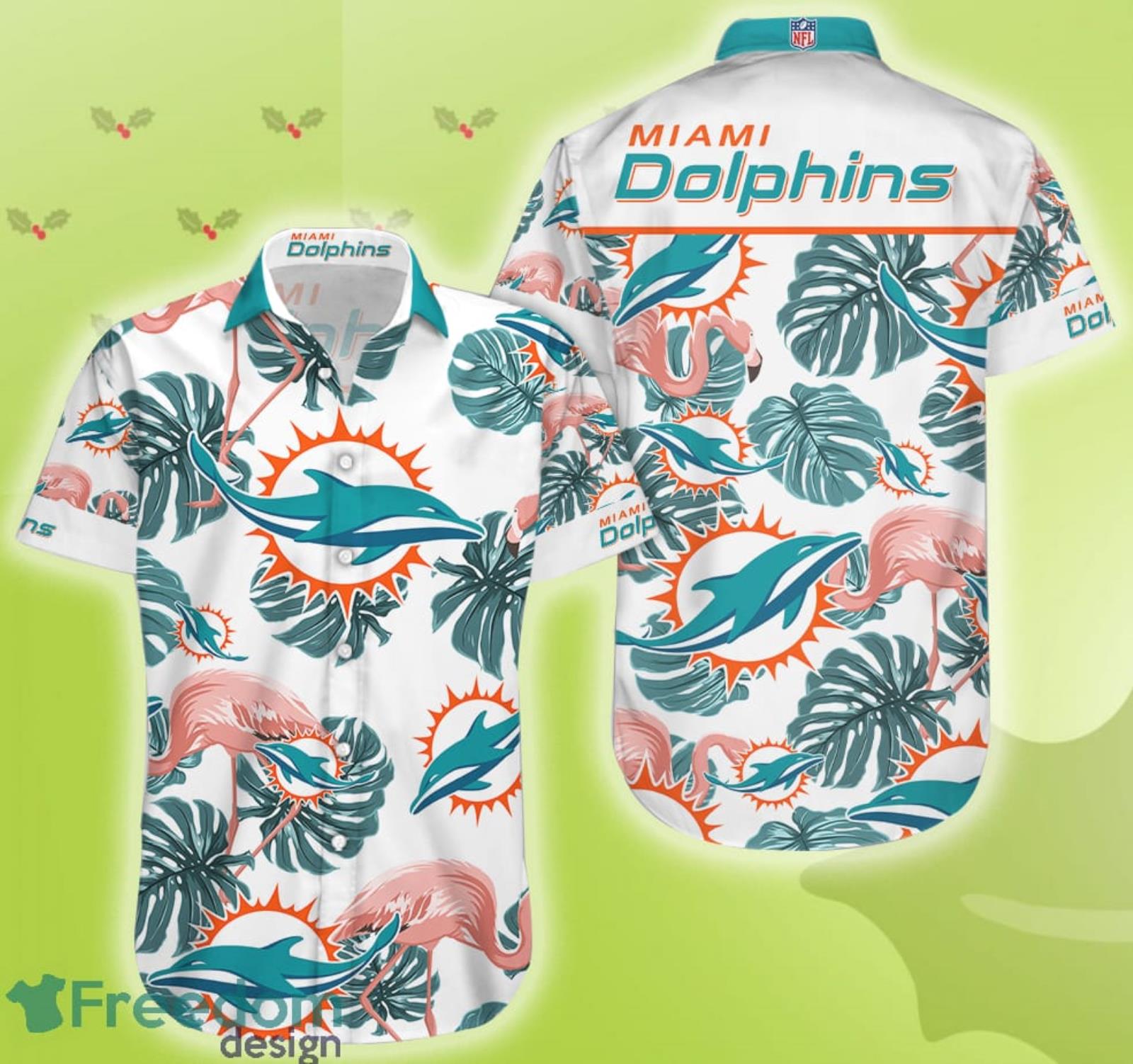 NFL Miami Dolphins Grateful Dead Hawaiian Shirt For Fans - Freedomdesign
