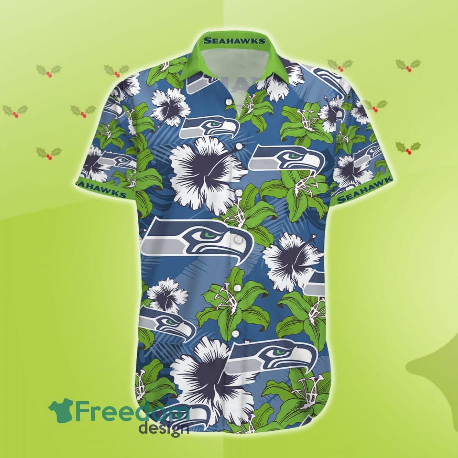 Seattle Seahawks Nfl Hawaiian Aloha Hawaiian Shirt And Shorts