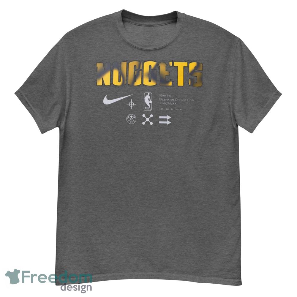 Nike Denver Nuggets Black Essential Air Traffic Control Long Sleeve T-Shirt  - Freedomdesign