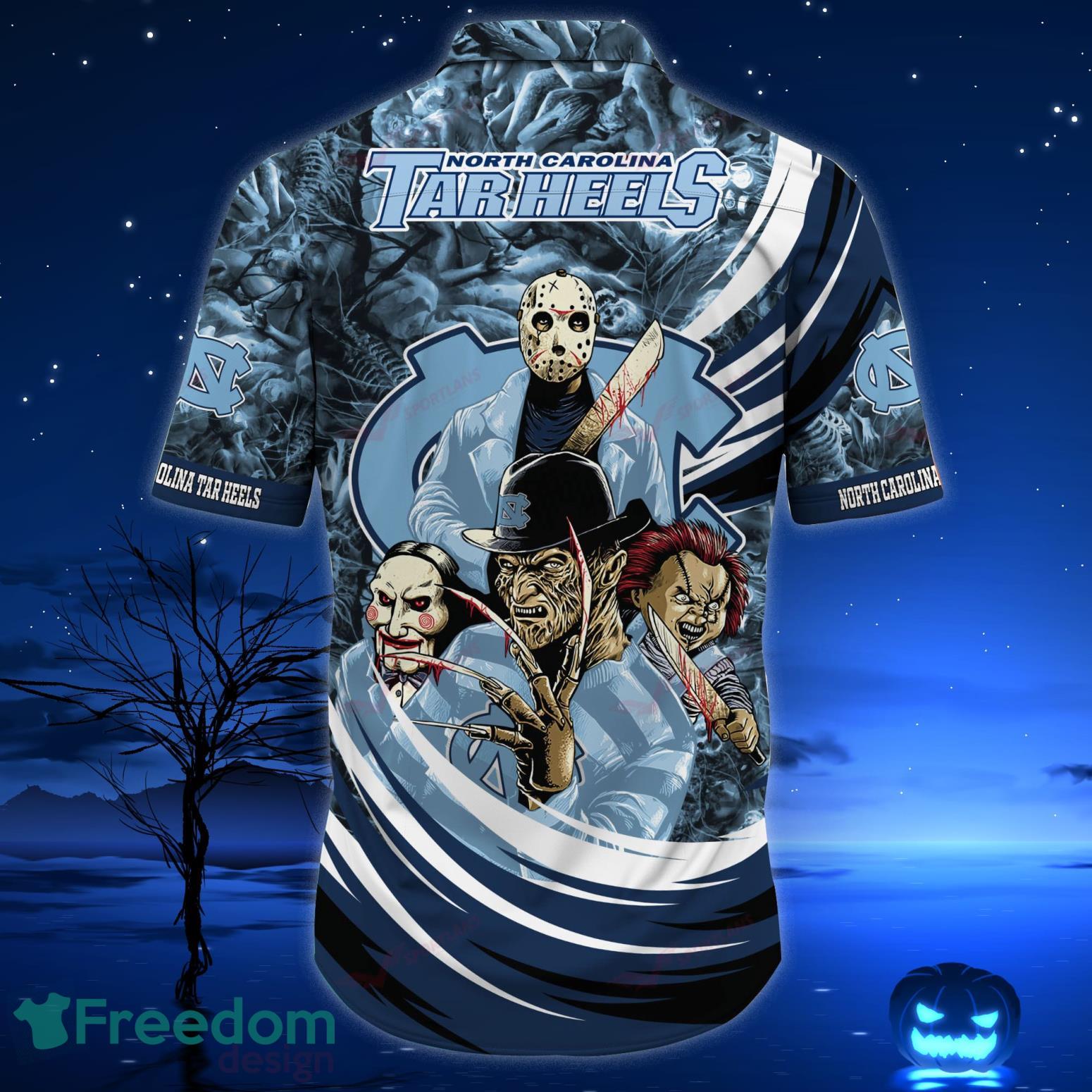 Atlanta Falcons NFL Horror Movies Character Hawaiian Shirt And Shorts  Halloween Gifts - Freedomdesign