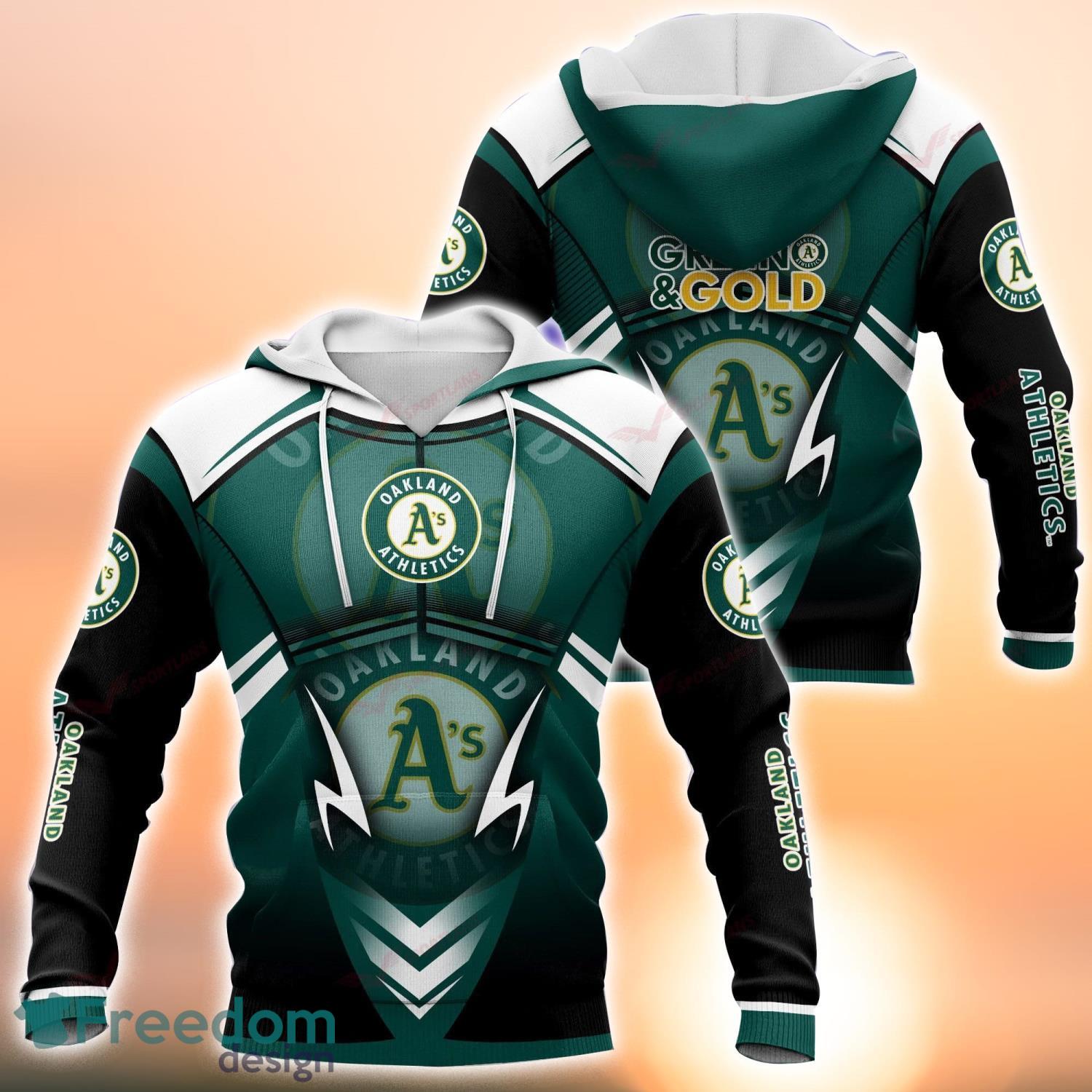 Personalized Oakland Athletics Custom Hoodie 3d - T-shirts Low Price