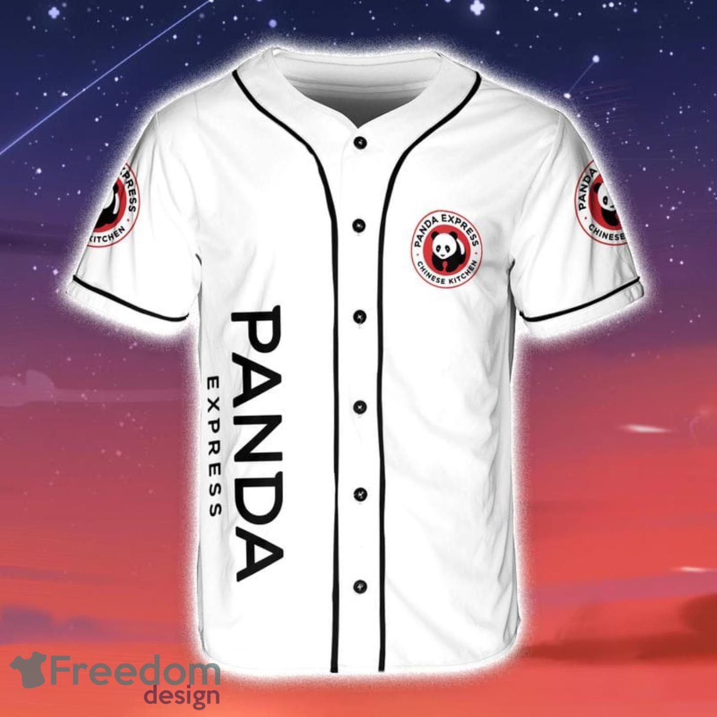 Panda Express White Baseball Jersey Gift For Sport Fans