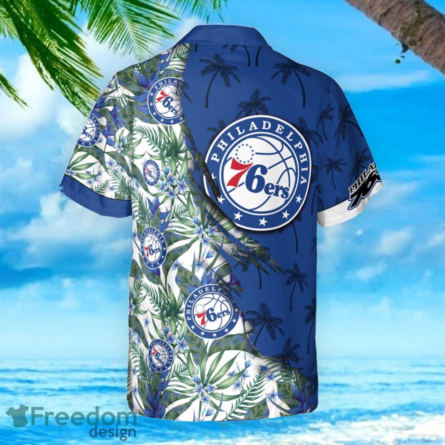 Philadelphia 76ers National Basketball Association 2023 Funny Beach Lover  Gift Hawaiian Shirt For Fans - Freedomdesign