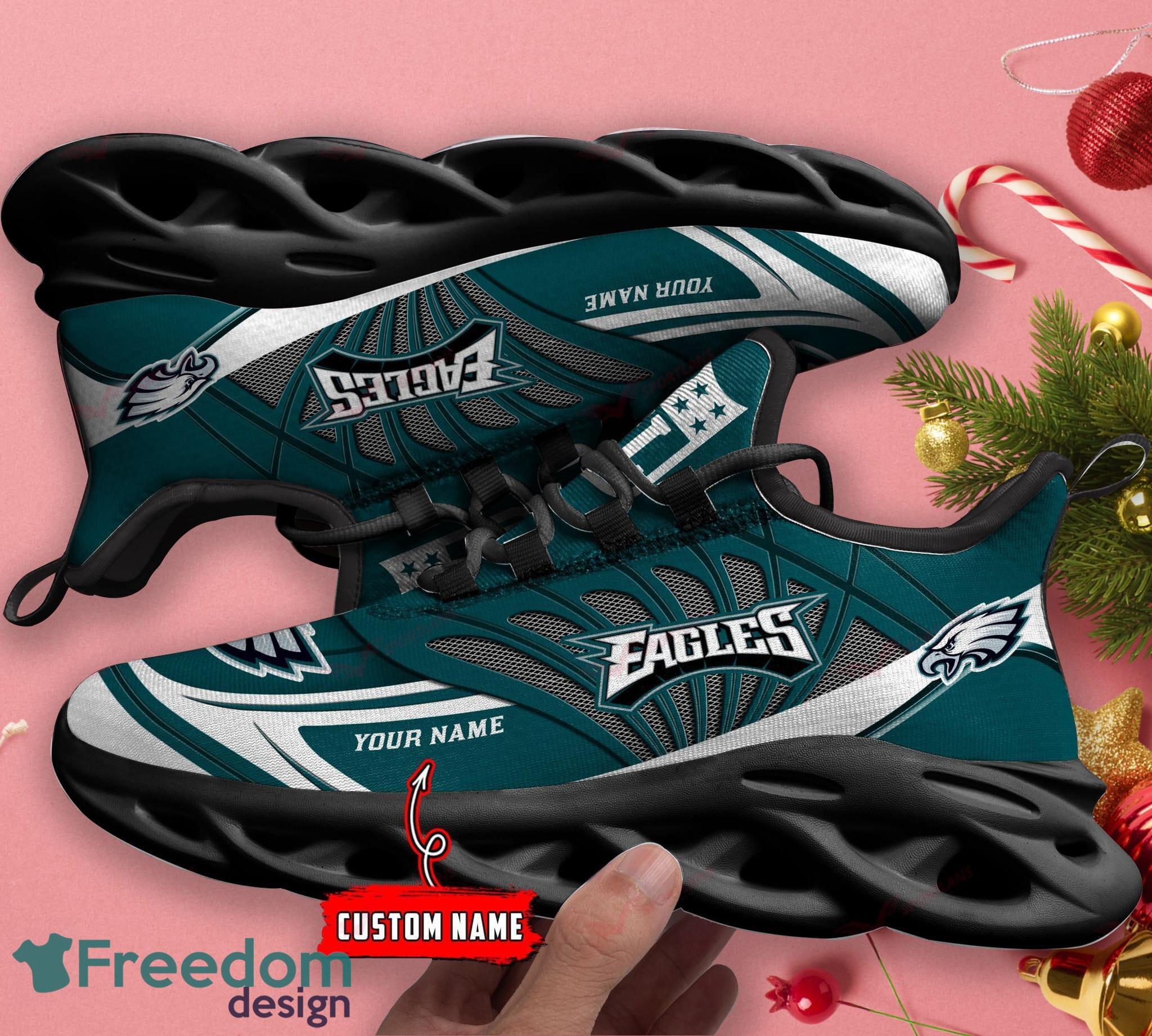 Philadelphia Eagles Team Max Soul Shoes Running Sneakers For Real Fans -  Freedomdesign