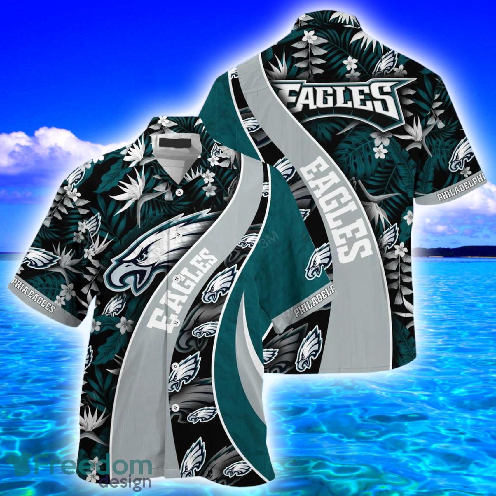 Philadelphia Eagles NFLVintage US Flag Hawaiian Shirt And Shorts