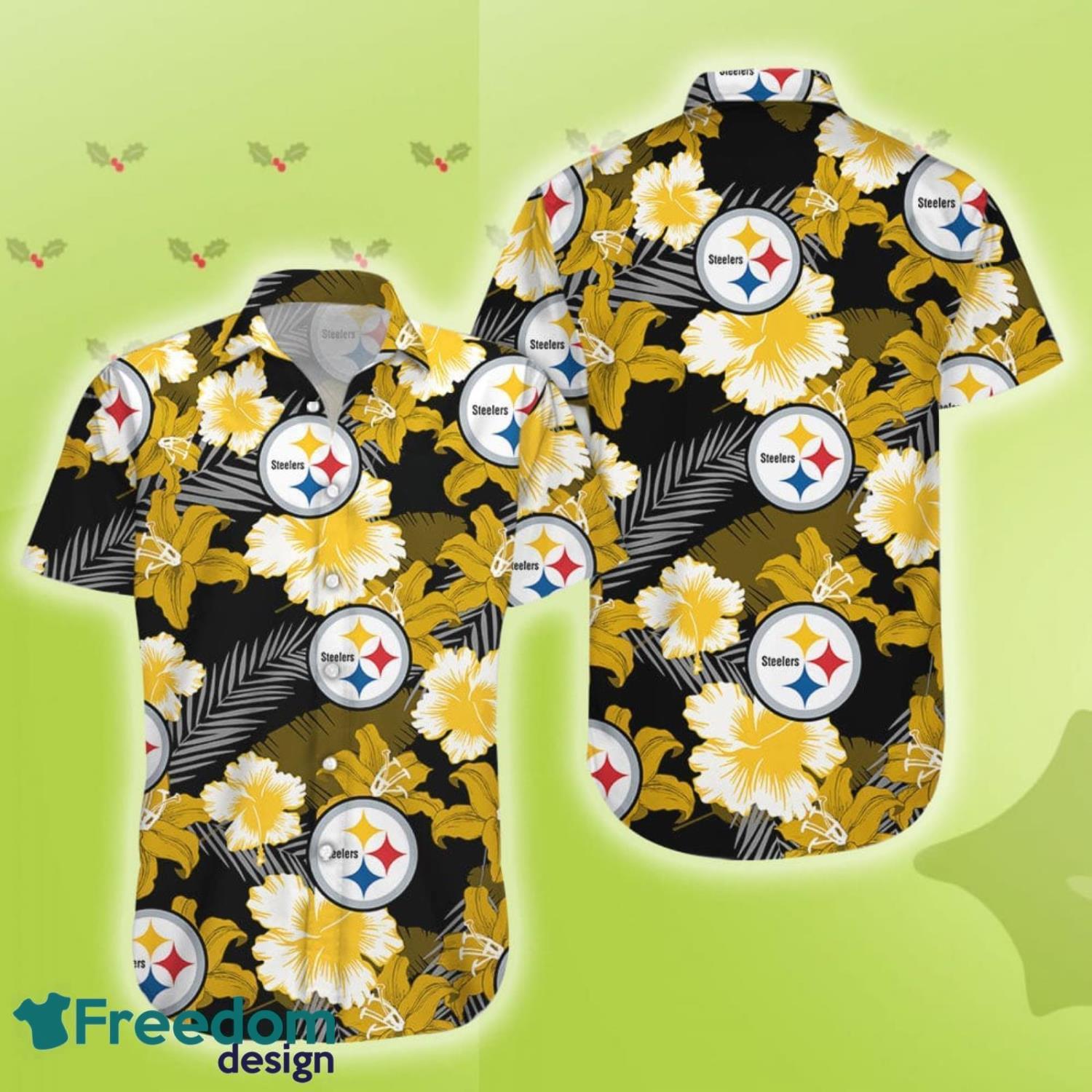 Pittsburgh Steelers Beach Shirt Men And Women Gift Hawaiian Shirt