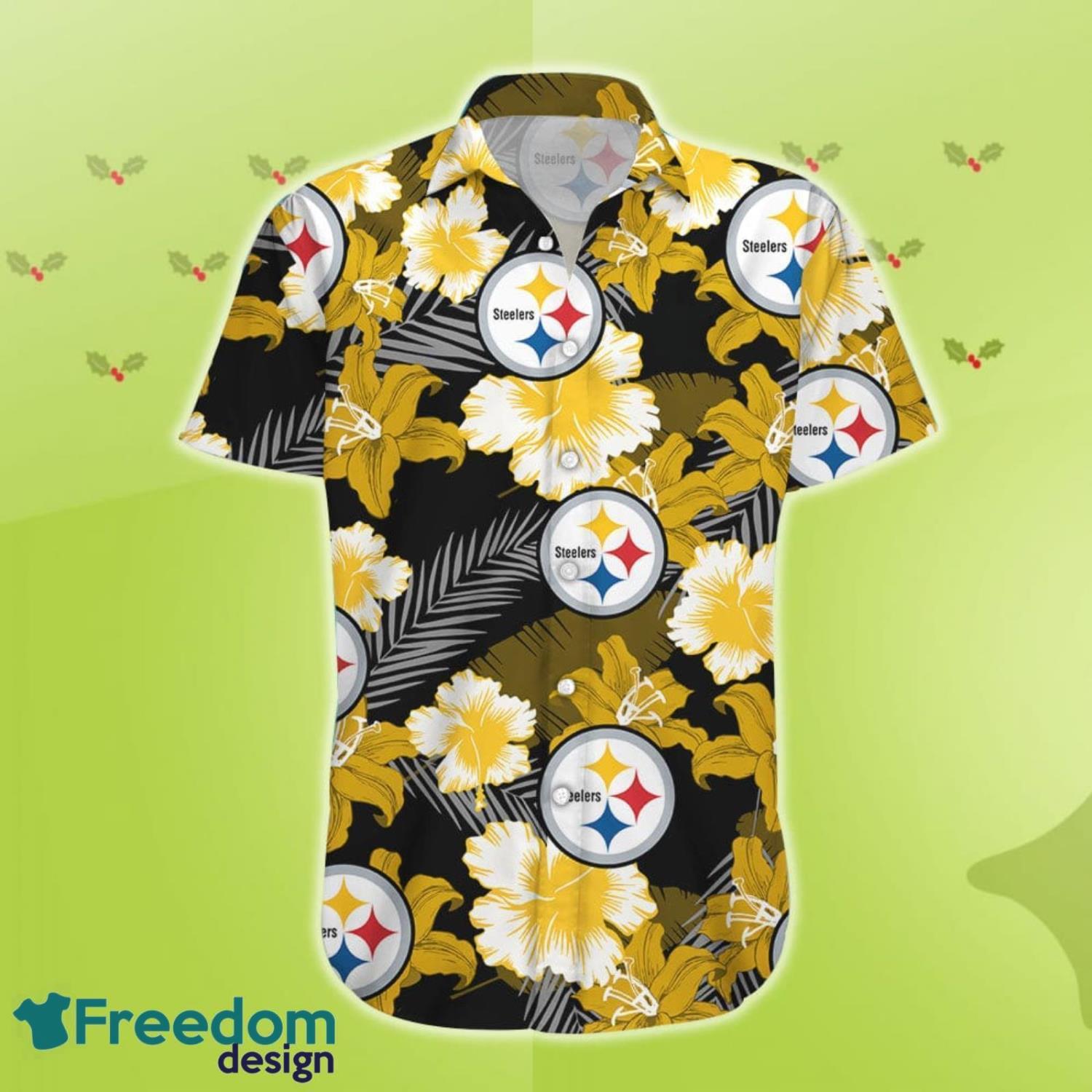 Pittsburgh Steelers Beach Shirt Men And Women Gift Hawaiian Shirt -  Freedomdesign