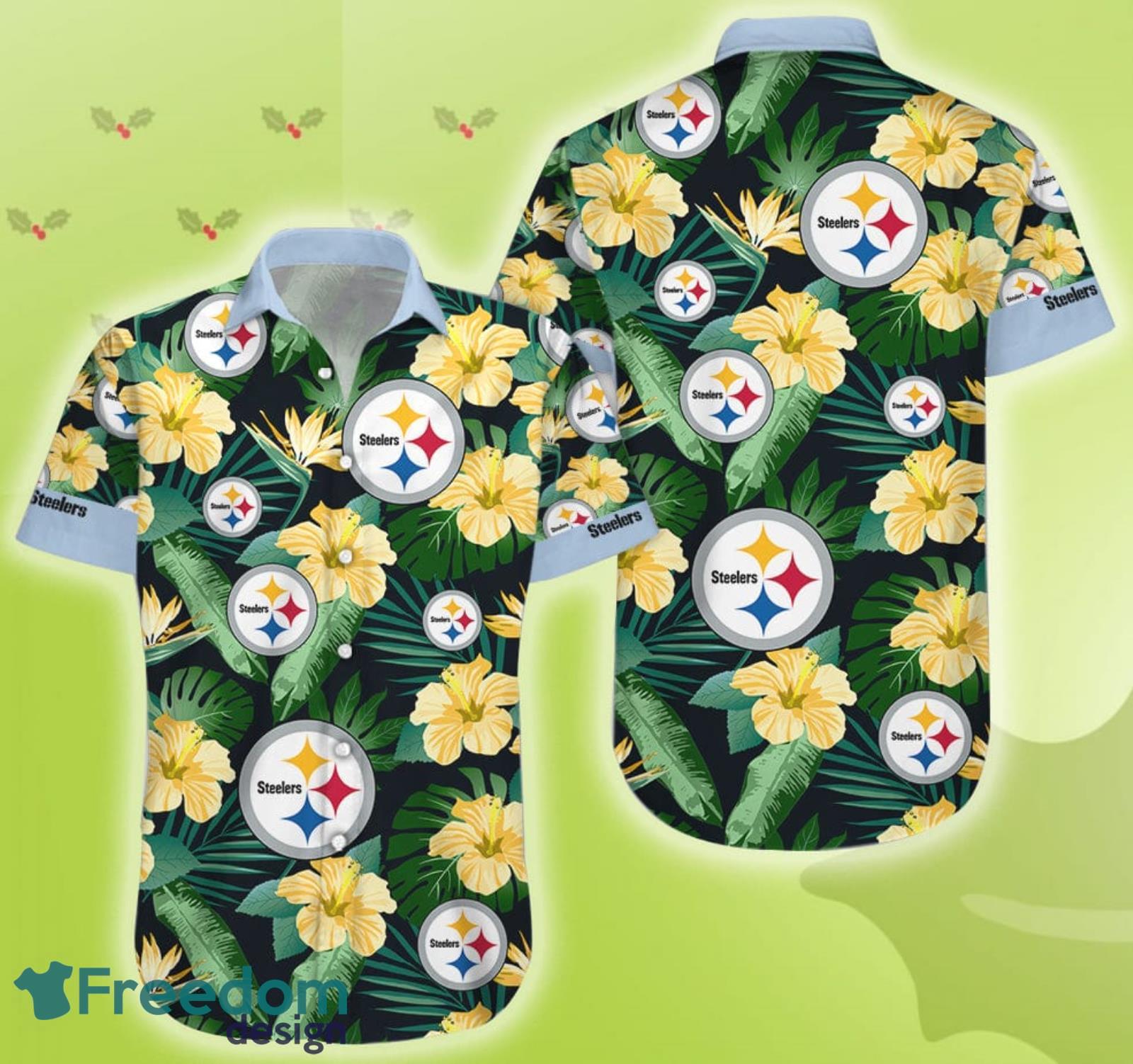 Pittsburgh Steelers Fans Hawaiian Shirt For Men Women - Freedomdesign