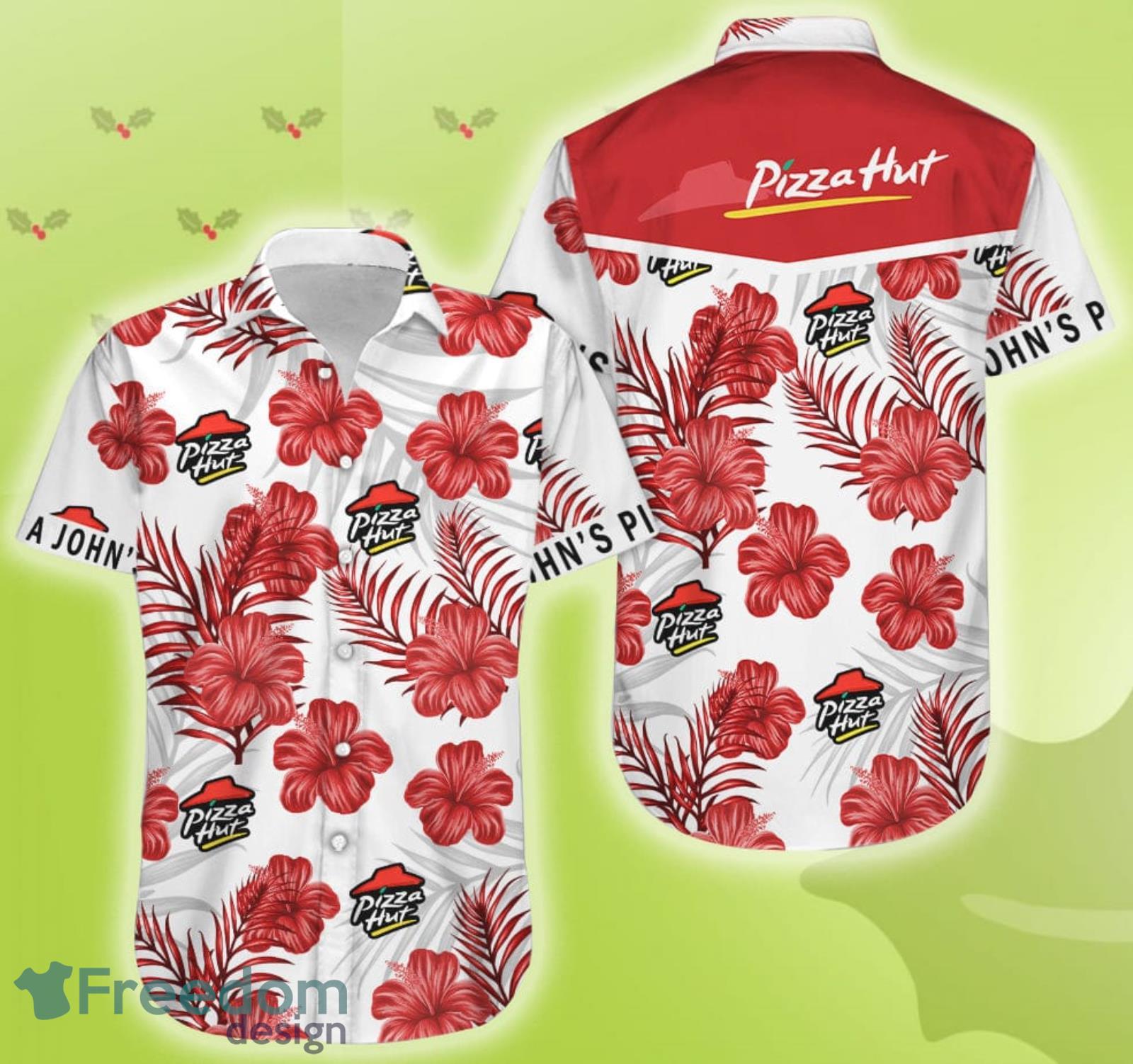 Pizza Hut Hawaiian Shirts, Beach Short, hawaii short, beach shirt