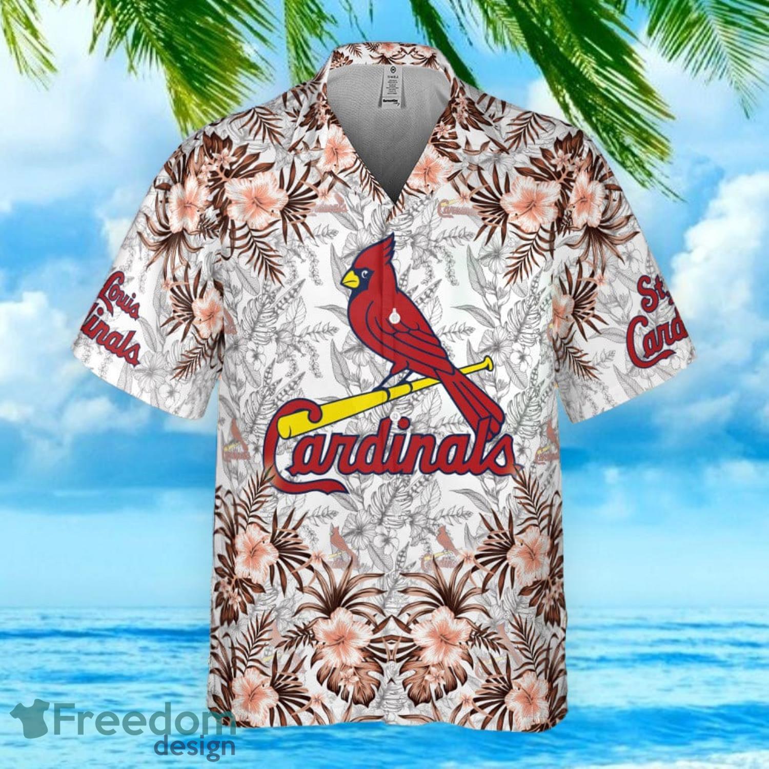 St. Louis Cardinals Aloha Mlb Hawaiian Shirt And Short