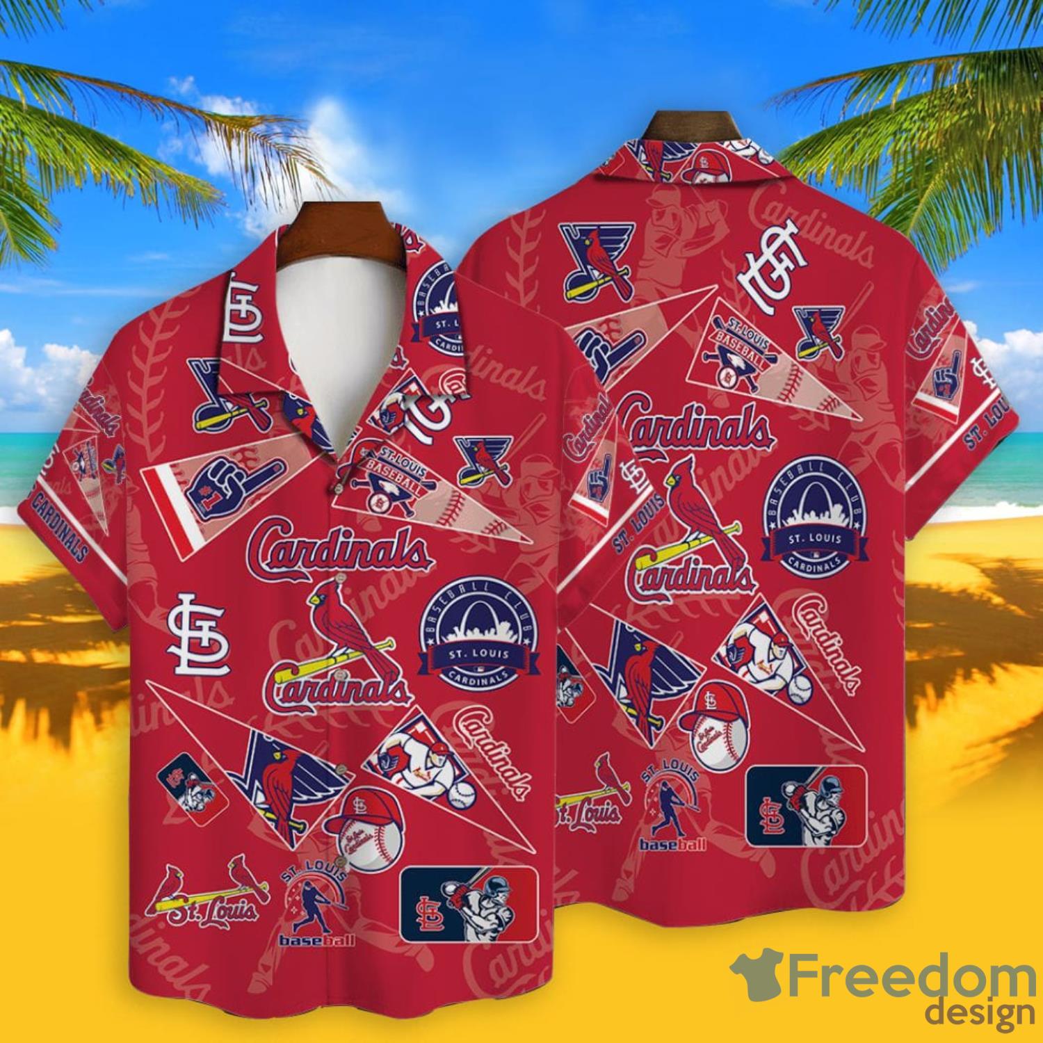 St. Louis Cardinals Hawaiian Shirt Summer Gift For Baseball Fans
