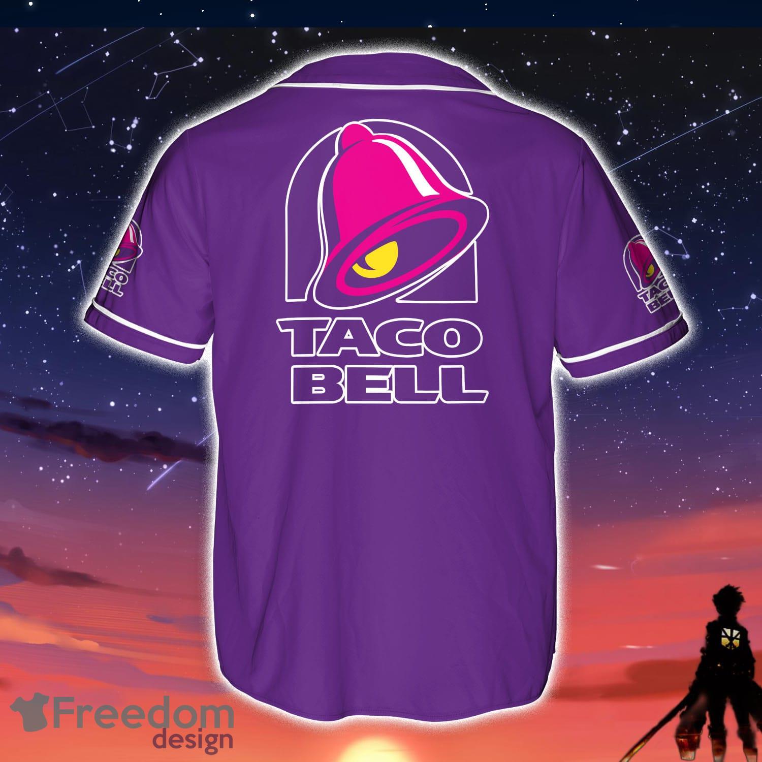 Taco Bell Men And Women Baseball Jersey Shirt