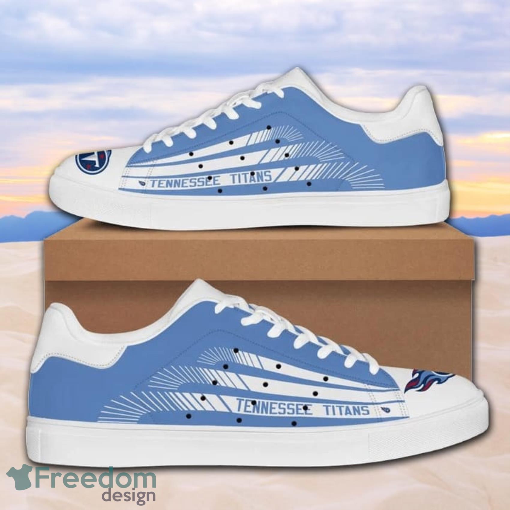 Tennessee Titans NFL Logo Low Top Skate Shoes For Men And Women -  Freedomdesign