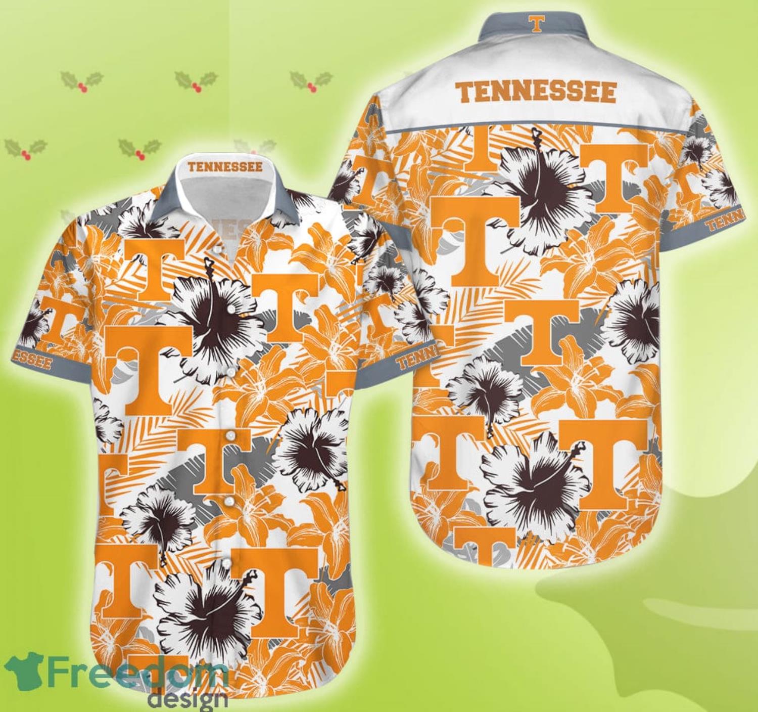 Tennessee Vols Hawaiian Shirt Coconut Football Tennessee Vols Gift