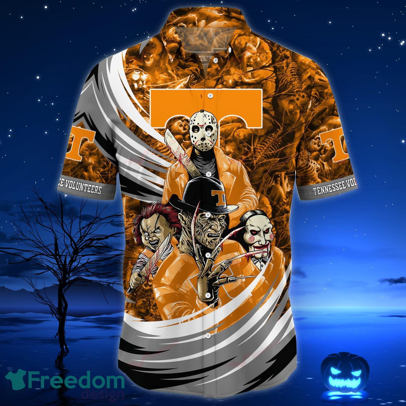 Detroit Lions NFL Horror Movies Character Hawaiian Shirt And Shorts  Halloween Gifts - Freedomdesign