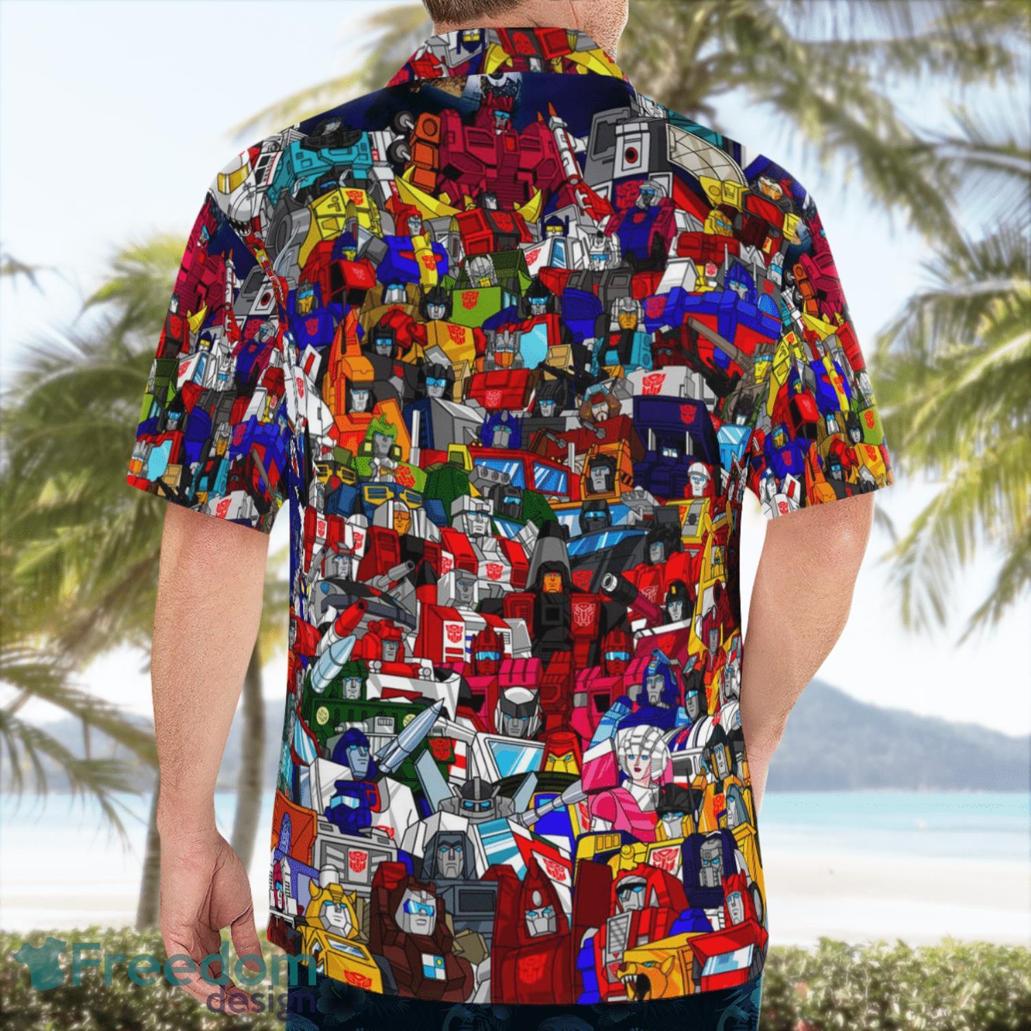 Cartoon Cute Fashion Hawaiian Shirt Style 1 Beach For Men And Women Gift -  Freedomdesign