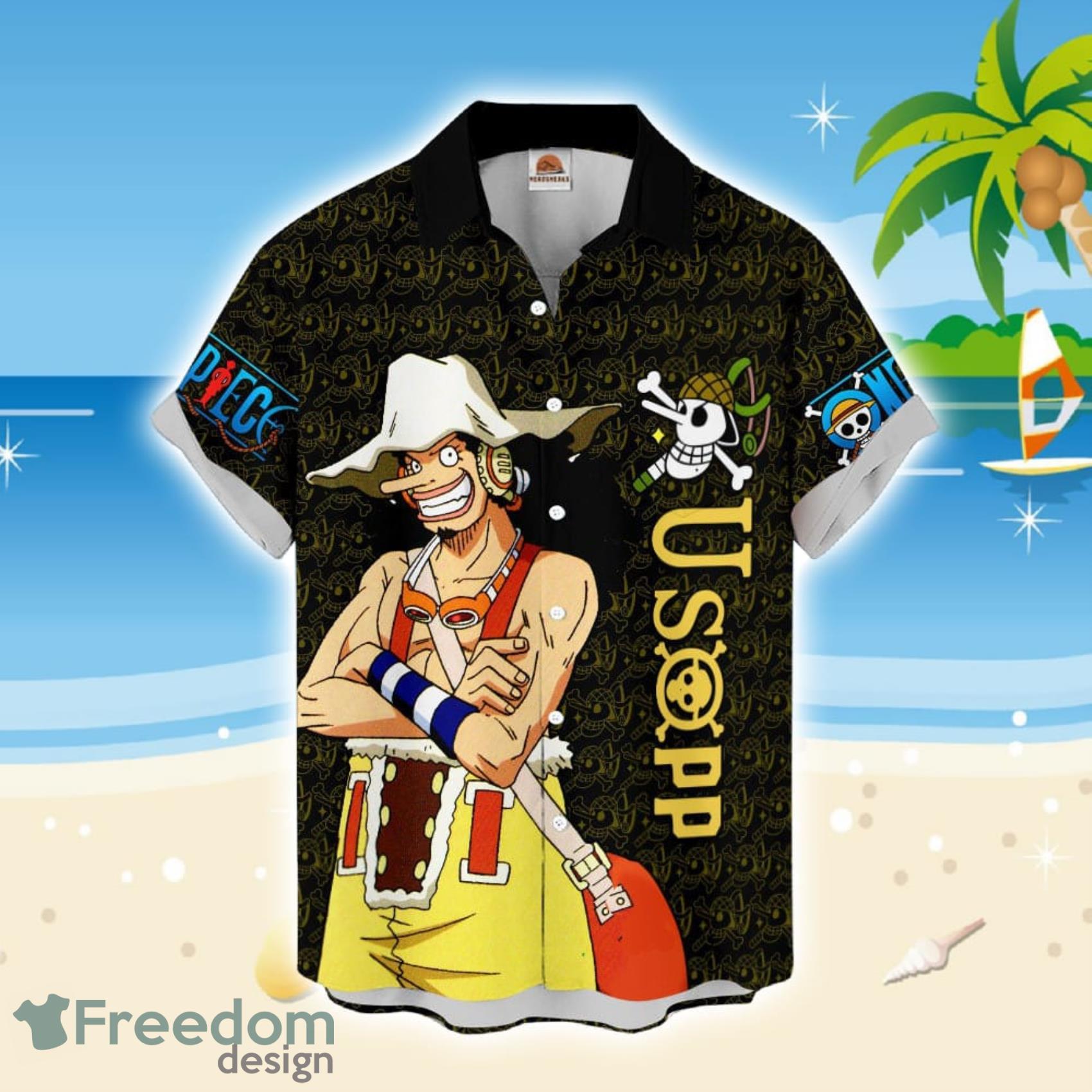 Sabo One Piece Anime 3D Baseball Jersey Shirt - Bring Your Ideas