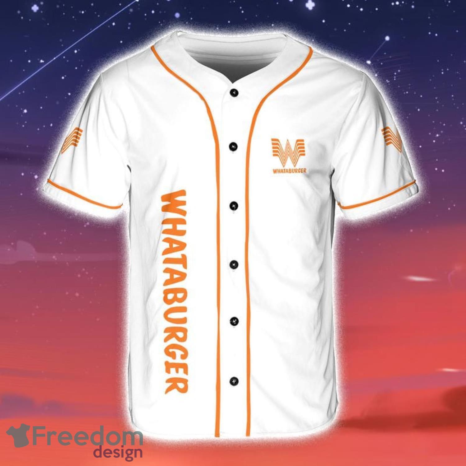 Whataburger Baseball Jersey Shirt Summer Gift For Sport Fans - Freedomdesign