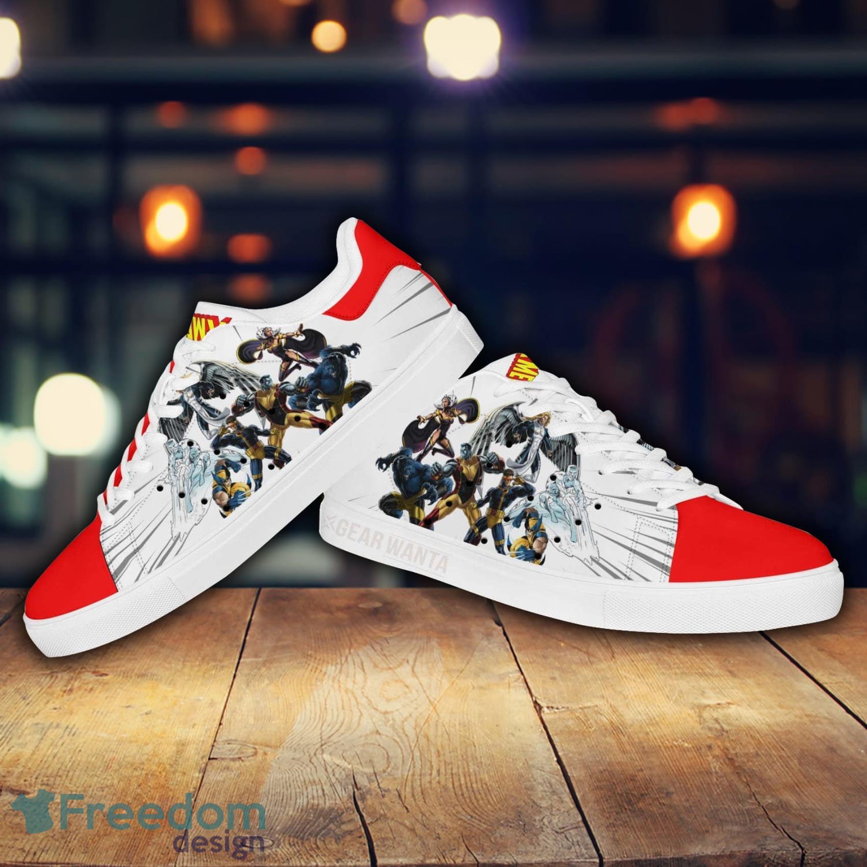 X-men Super Hero Cartoon Lovely Cute Skate Shoes Gift For Men And Women Product Photo 2