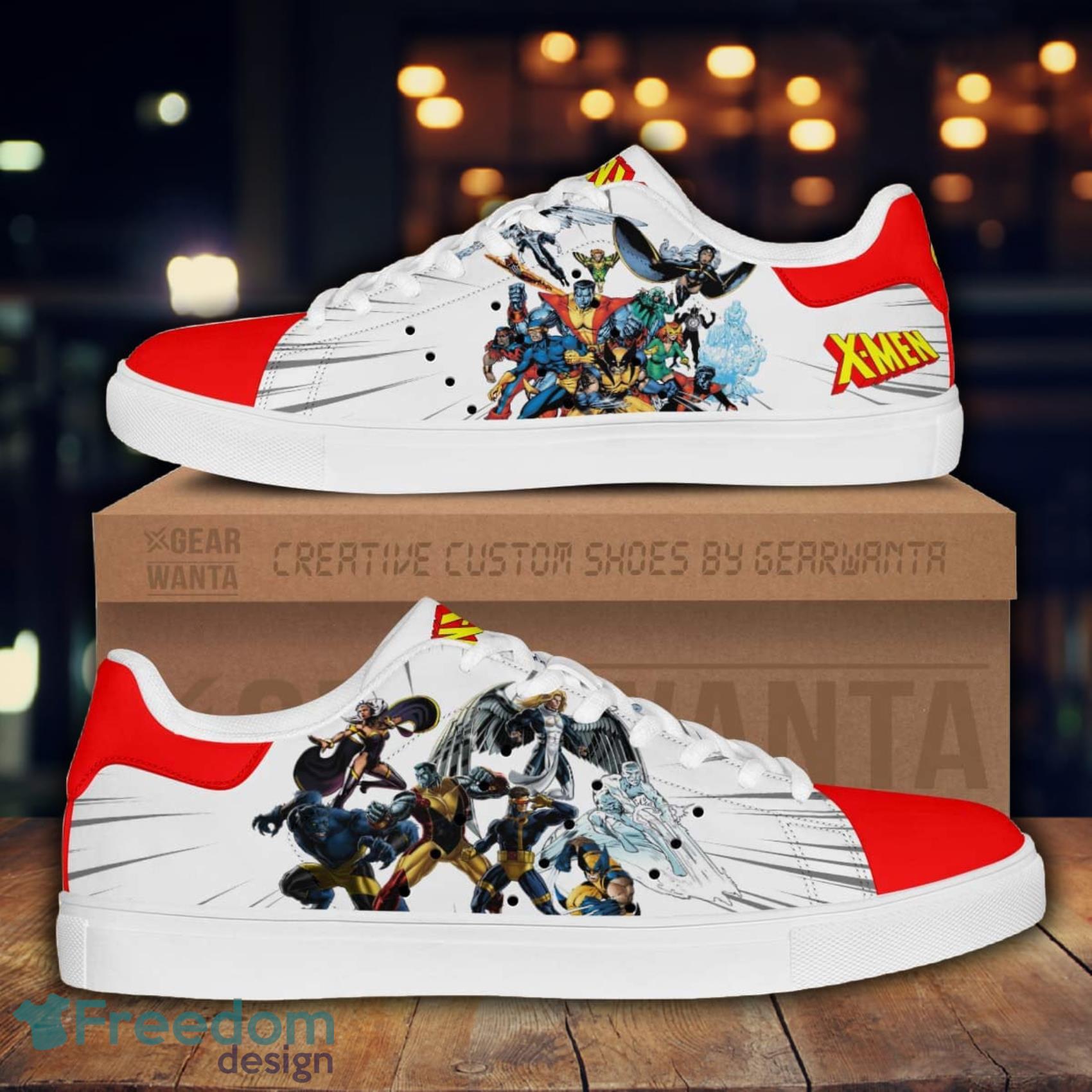 X-men Super Hero Cartoon Lovely Cute Skate Shoes Gift For Men And Women Product Photo 1 X-men Super Hero Cartoon Lovely Cute Skate Shoes Gift For Men And Women Product Photo 1