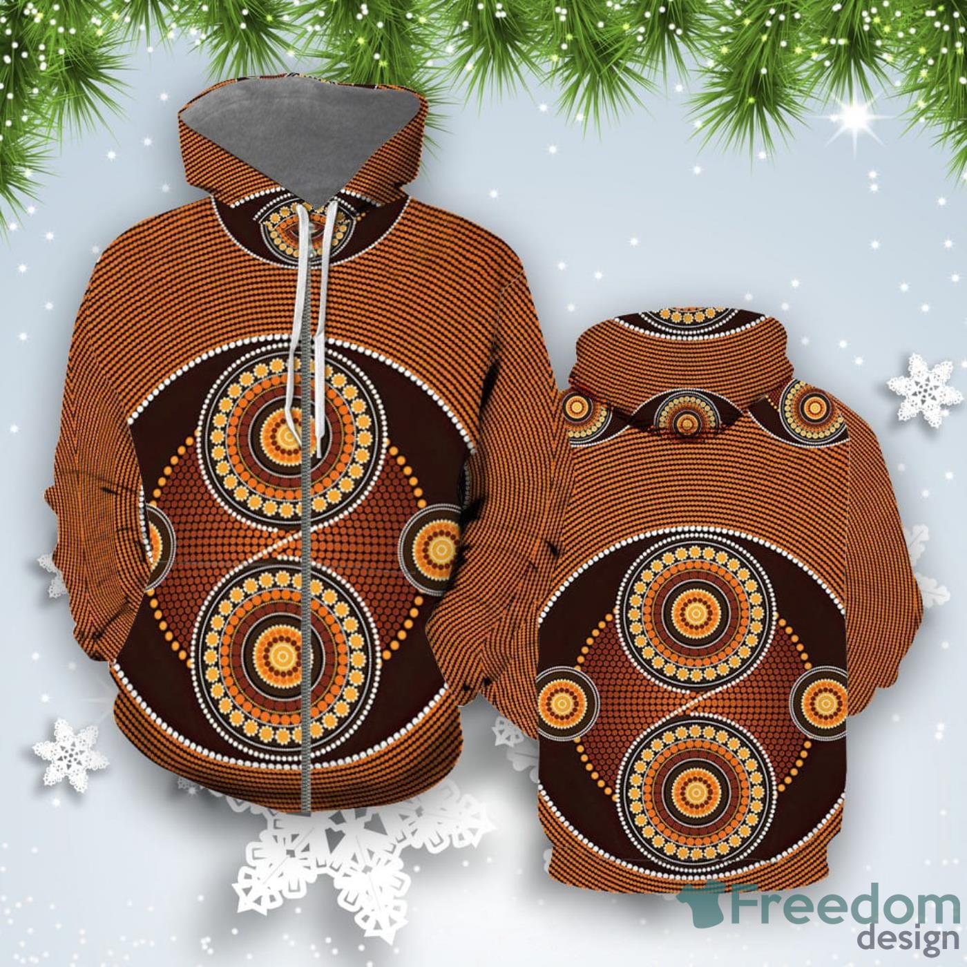 Aboriginal All Over Print 3D Hoodie Special Gift Product Photo 2