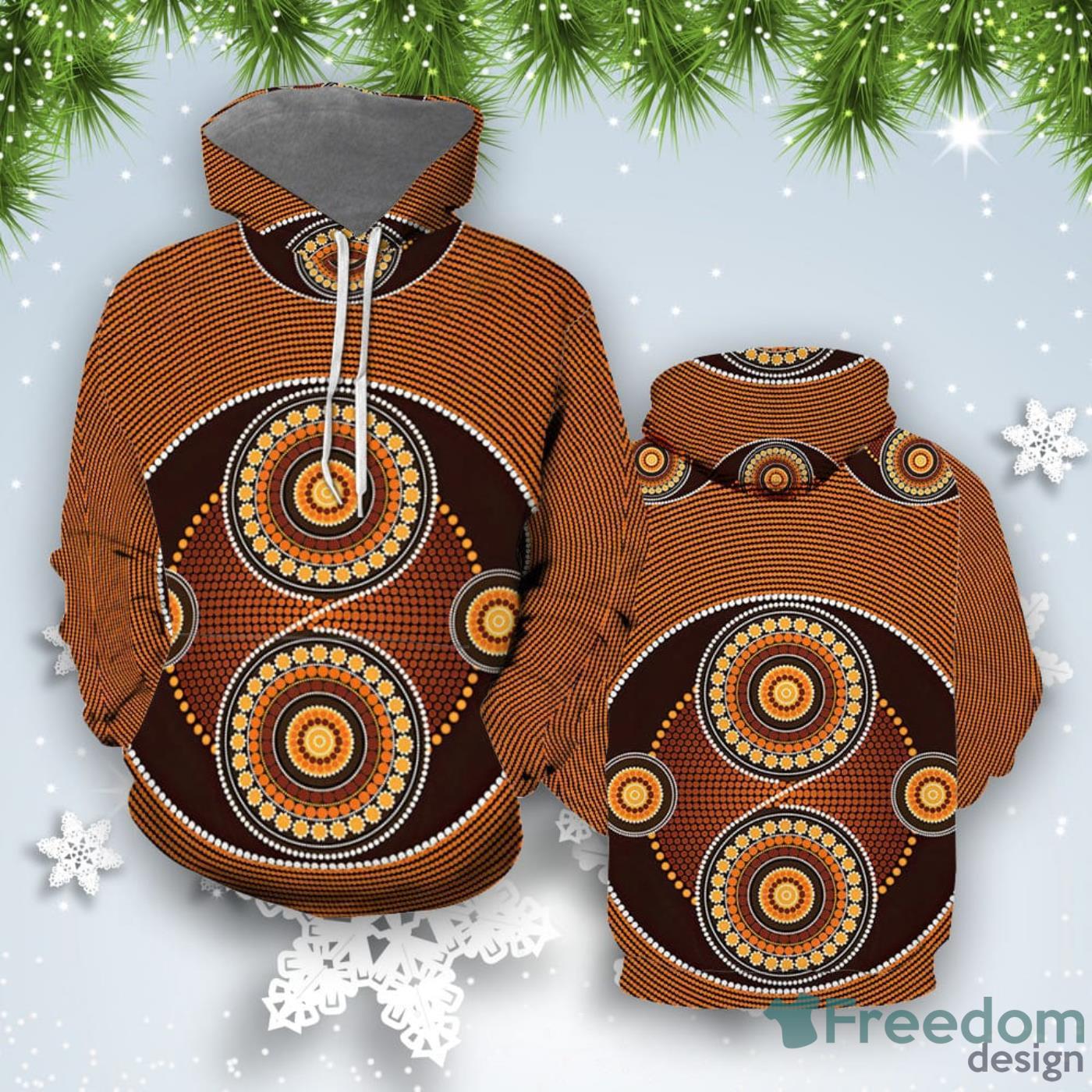 Aboriginal All Over Print 3D Hoodie Special Gift Product Photo 1