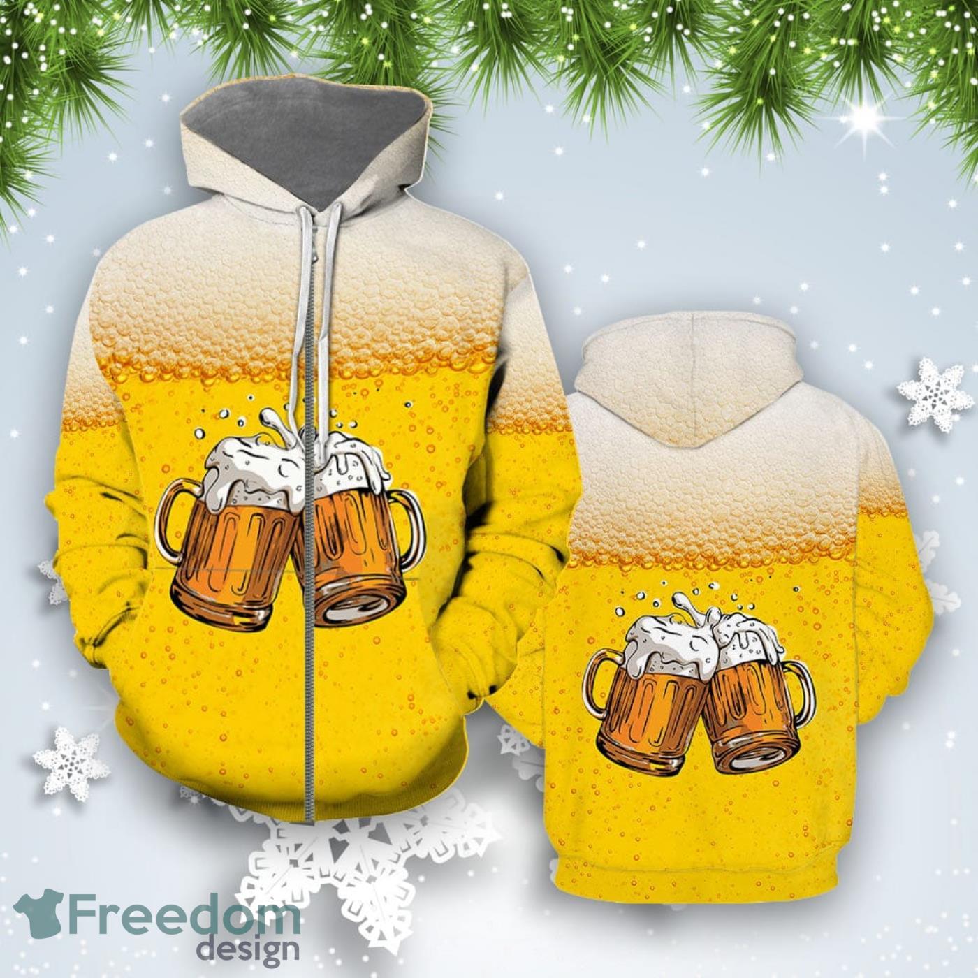 Amazing Beer D All Over Print Hoodie For Men And Women Best Gift Product Photo 2