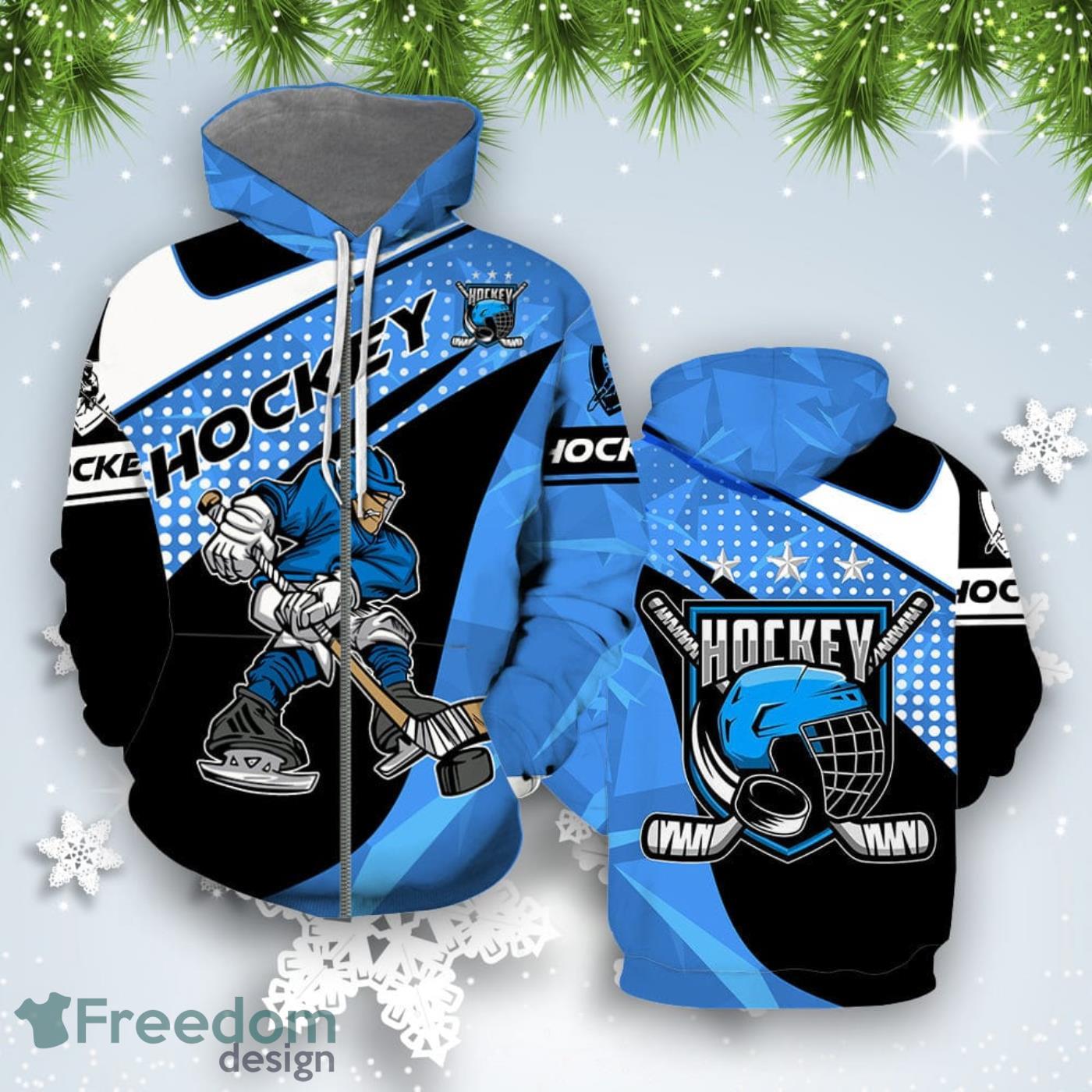 American Hockey All Over Print Hoodie For Men And Women Best Gift Product Photo 2