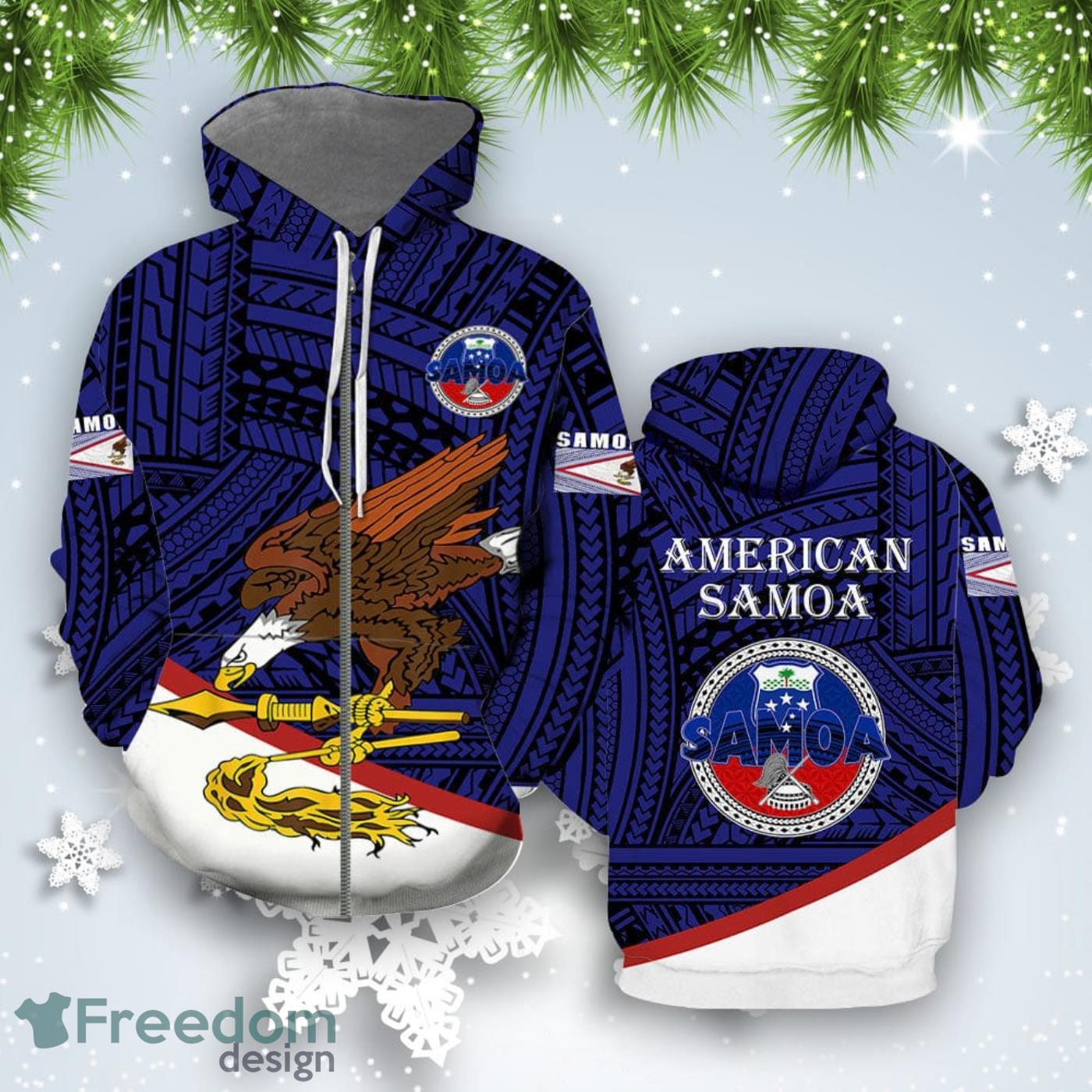 American Samoa All Over Print Hoodie For Men And Women Best Gift Product Photo 2