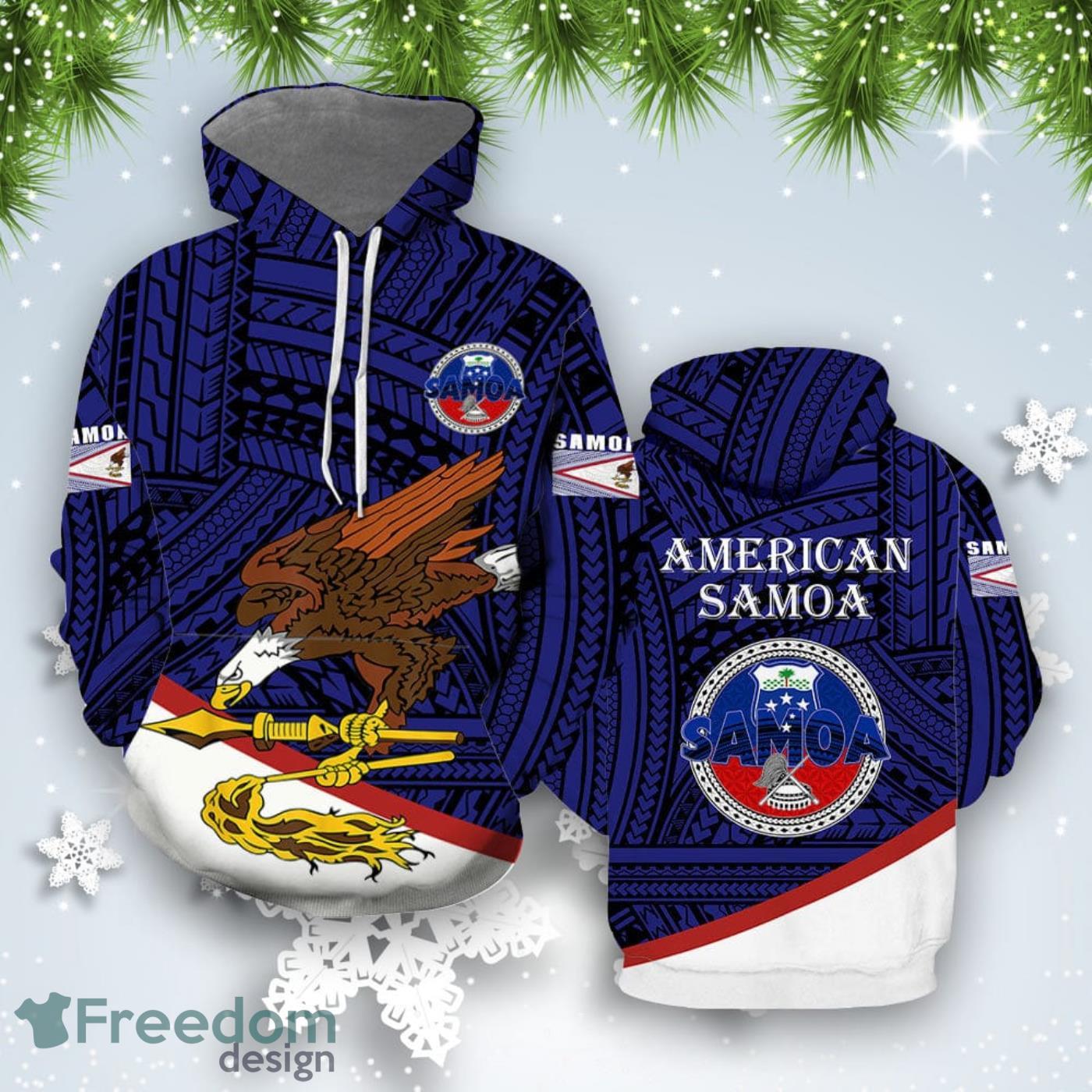 American Samoa All Over Print Hoodie For Men And Women Best Gift Product Photo 1