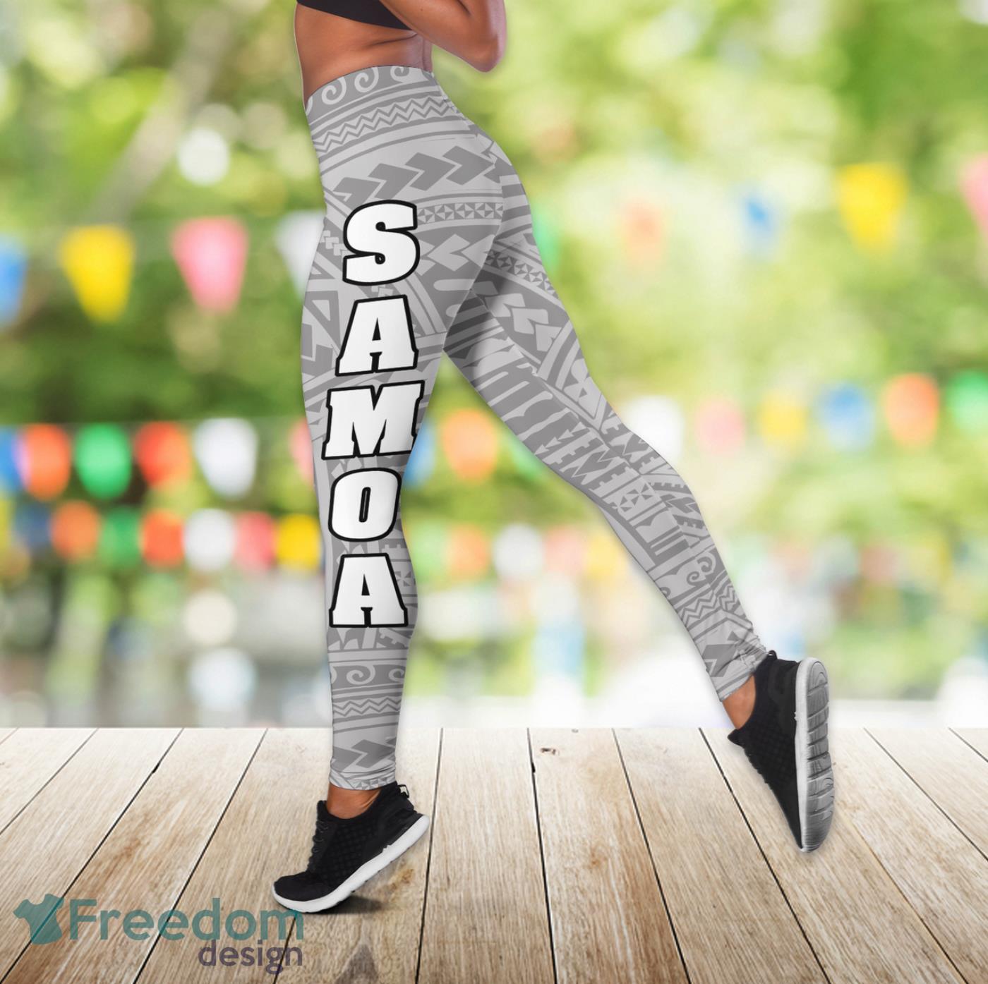 American Samoa Legging And Hollow Tank Top Gift For Women Product Photo 3 American Samoa Legging And Hollow Tank Top Gift For Women Product Photo 3